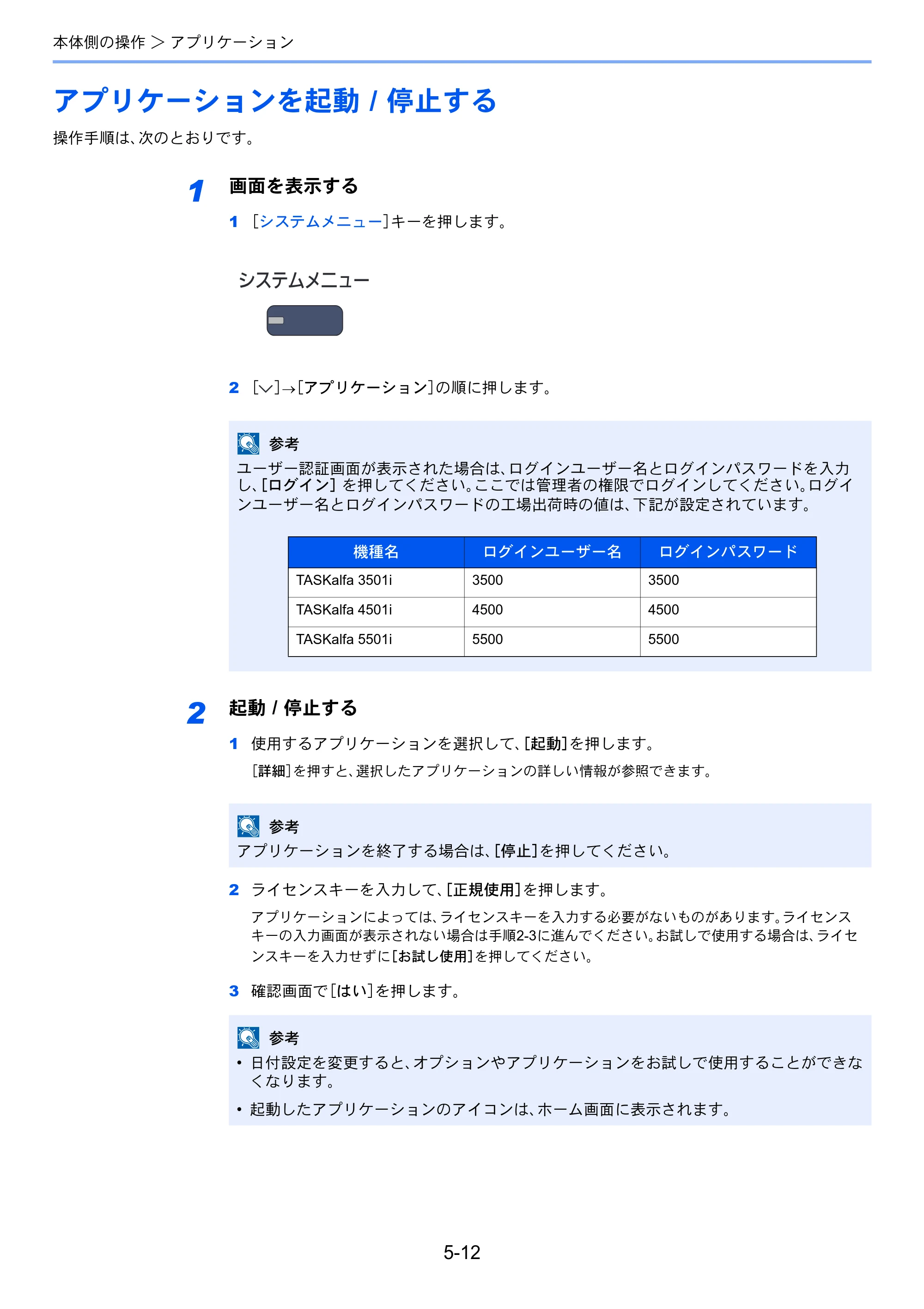 京セラ TASKalfa 4501i / TASKalfa 5501i TASKalfa 5501i/4501i 使用説明書 — 原本ページ — 190ページ