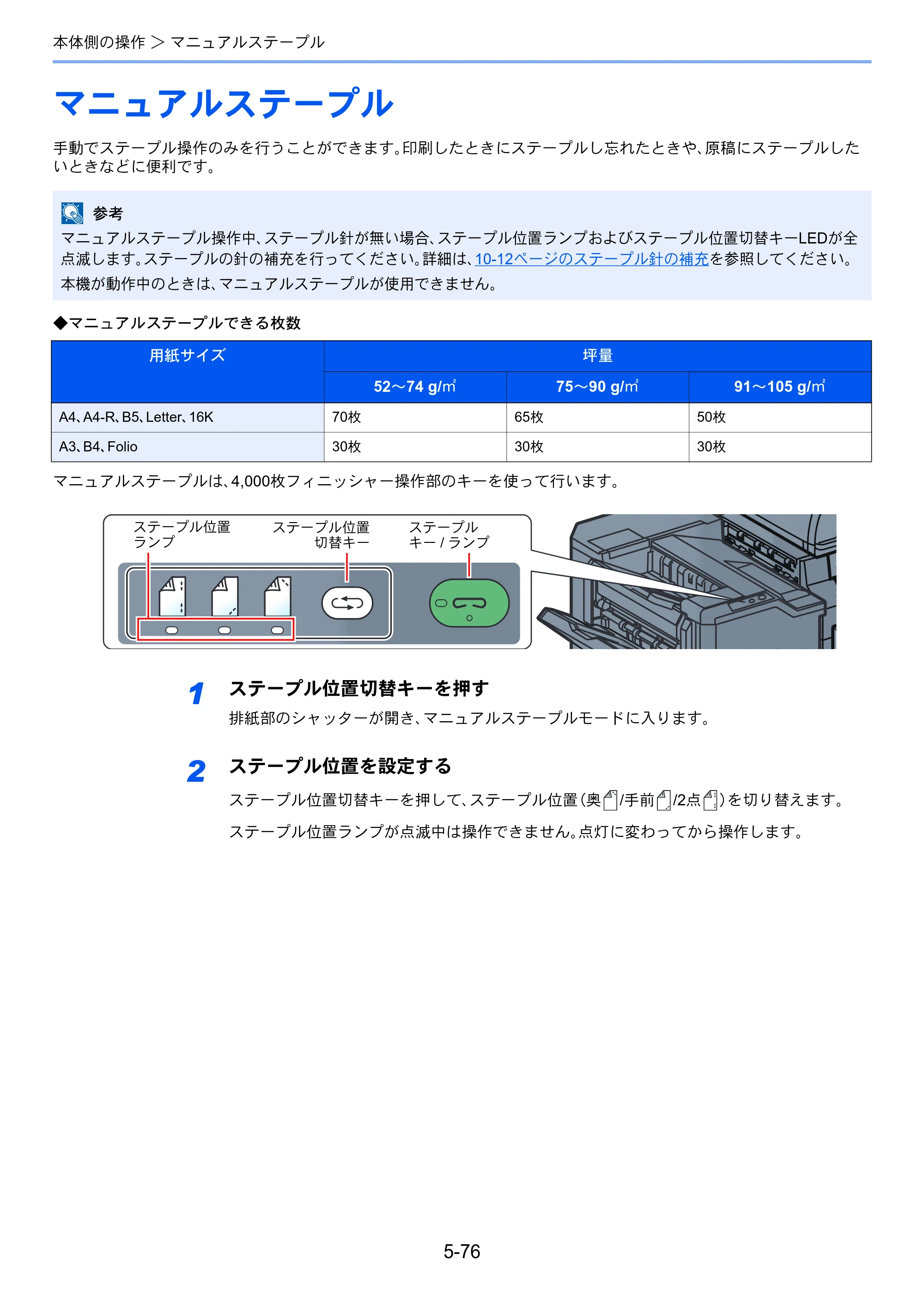 京セラ TASKalfa 4501i / TASKalfa 5501i TASKalfa 5501i/4501i 使用説明書 — 原本ページ — 254ページ
