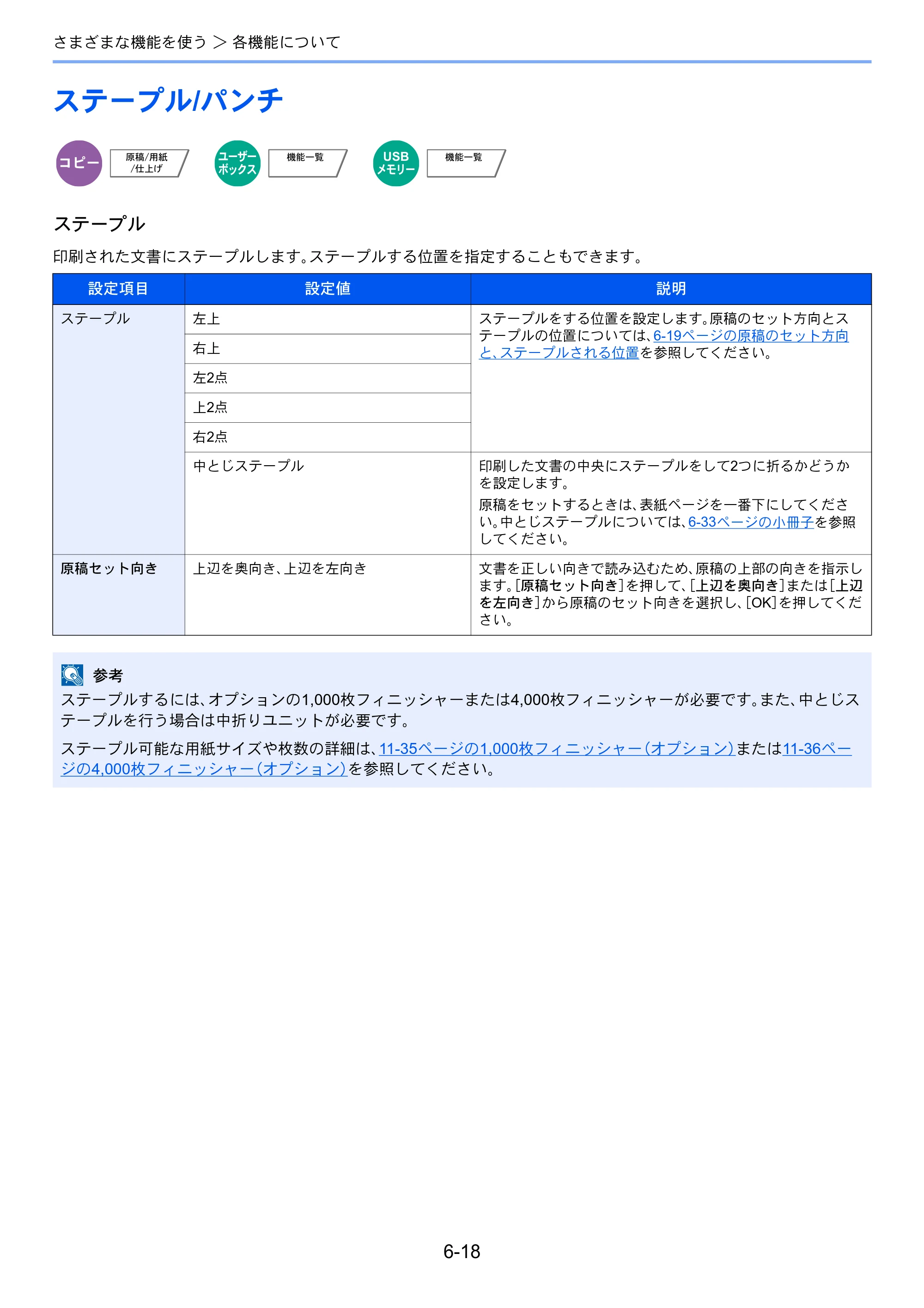 京セラ TASKalfa 4501i / TASKalfa 5501i TASKalfa 5501i/4501i 使用説明書 — 原本ページ — 274ページ
