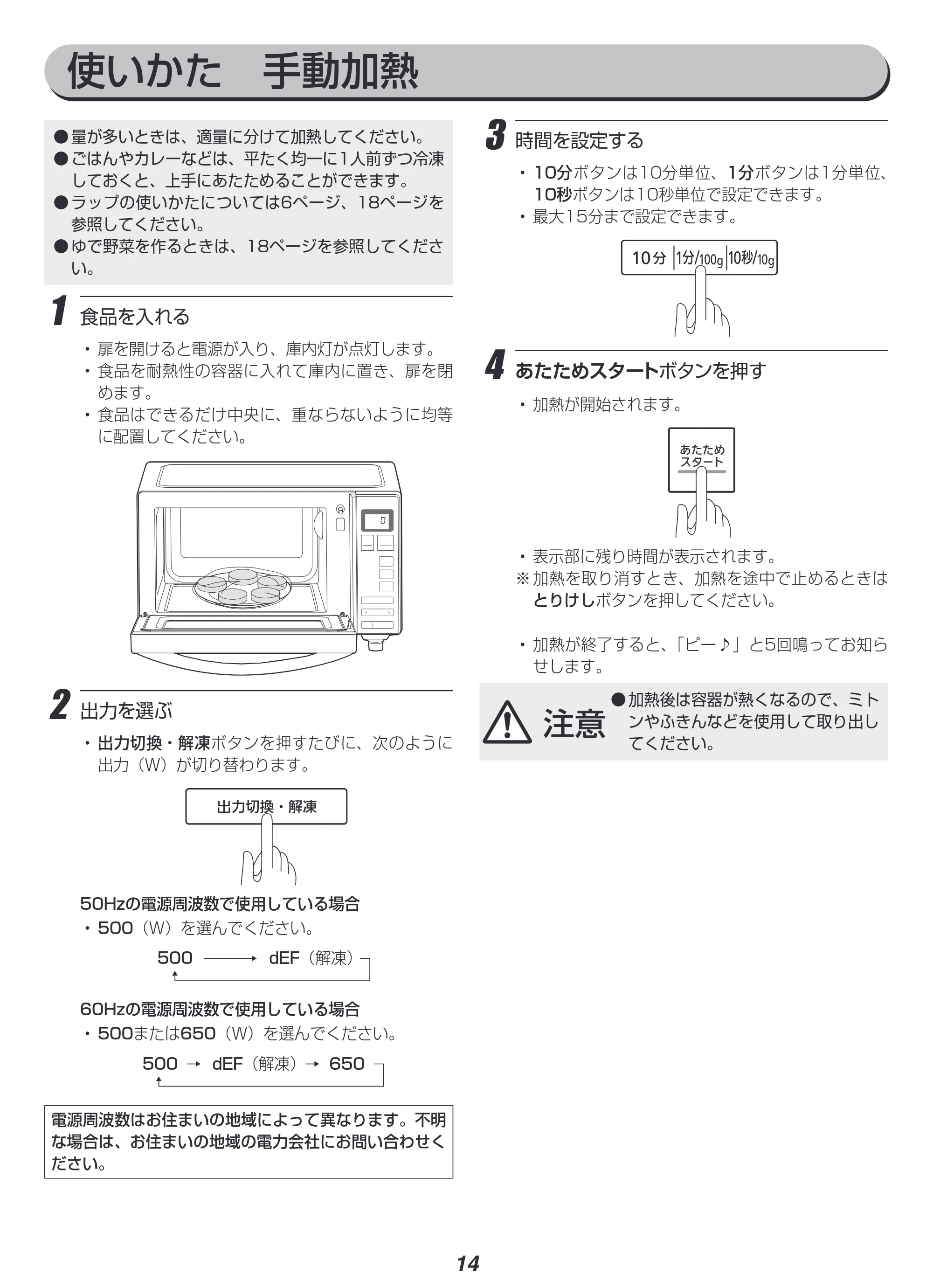 アイリスオーヤマ IMB-FM1806 取扱説明書 — 原本ページ — 14ページ