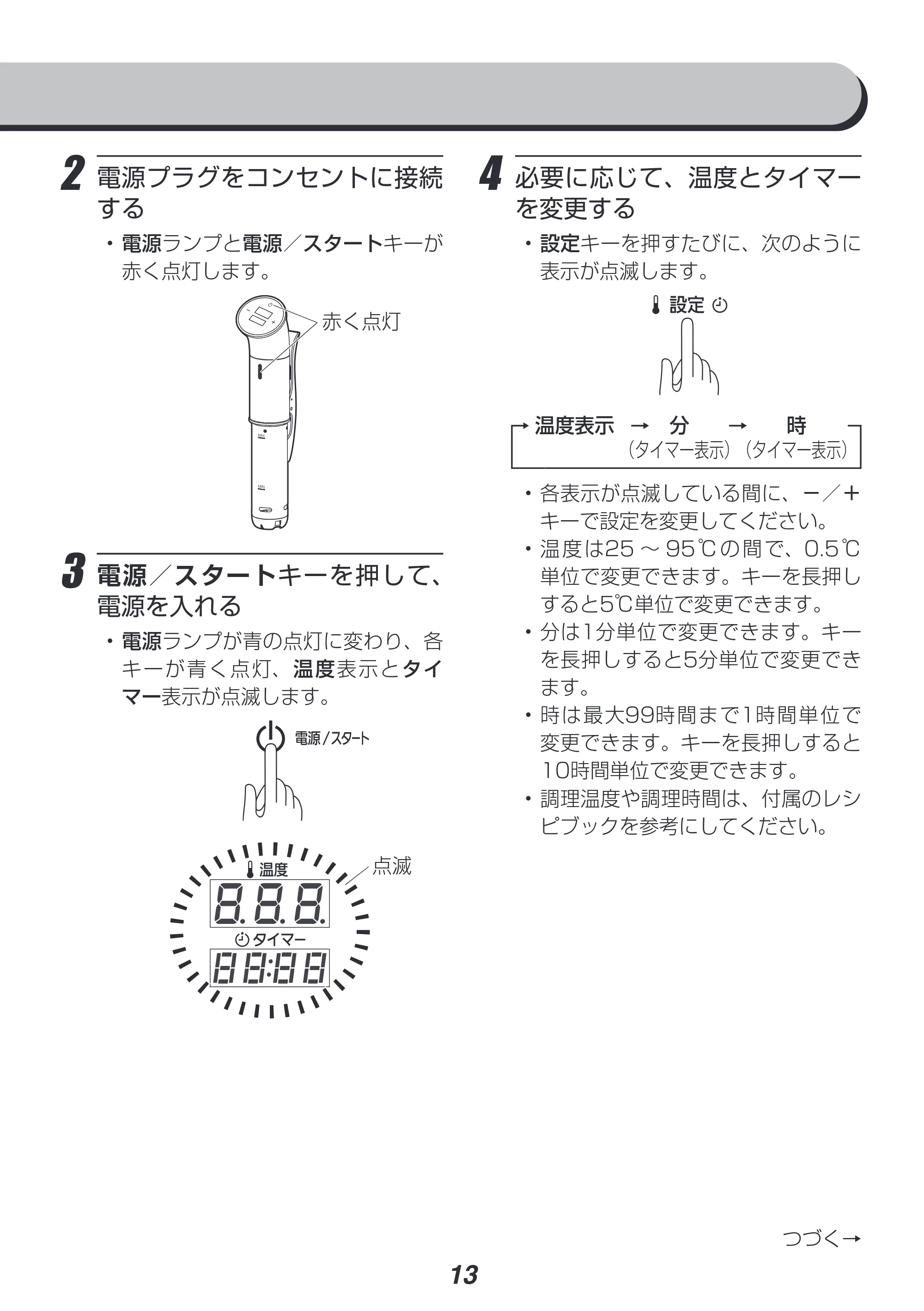 アイリスオーヤマ LTC-01 取扱説明書 — 原本ページ — 13ページ