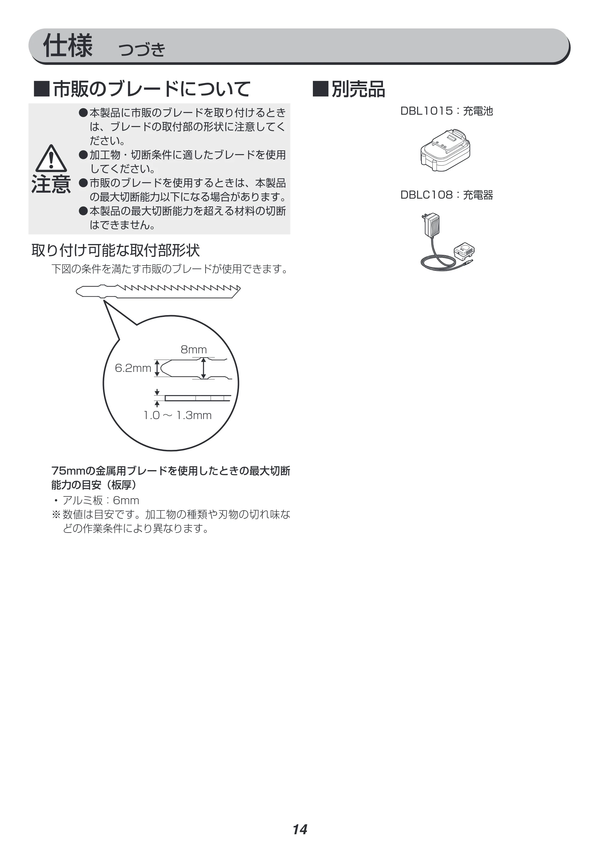 アイリスオーヤマ JJS101 取扱説明書 — 原本ページ — 14ページ