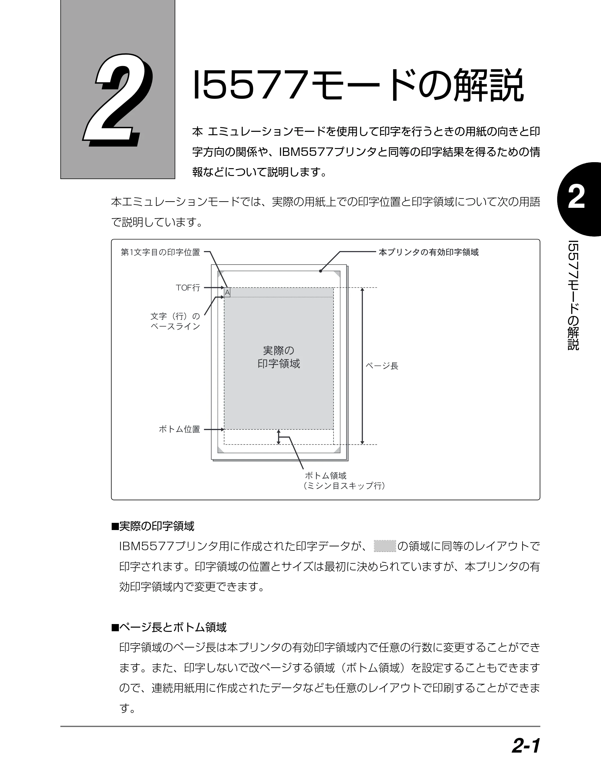 キヤノン BIJ2350/BIJ1350/BIJ1350D I5577ユーザーズガイド （PDF形式／4.55Mバイト） — 第2章 I5577モードの解説 — 原本ページ — 18ページ