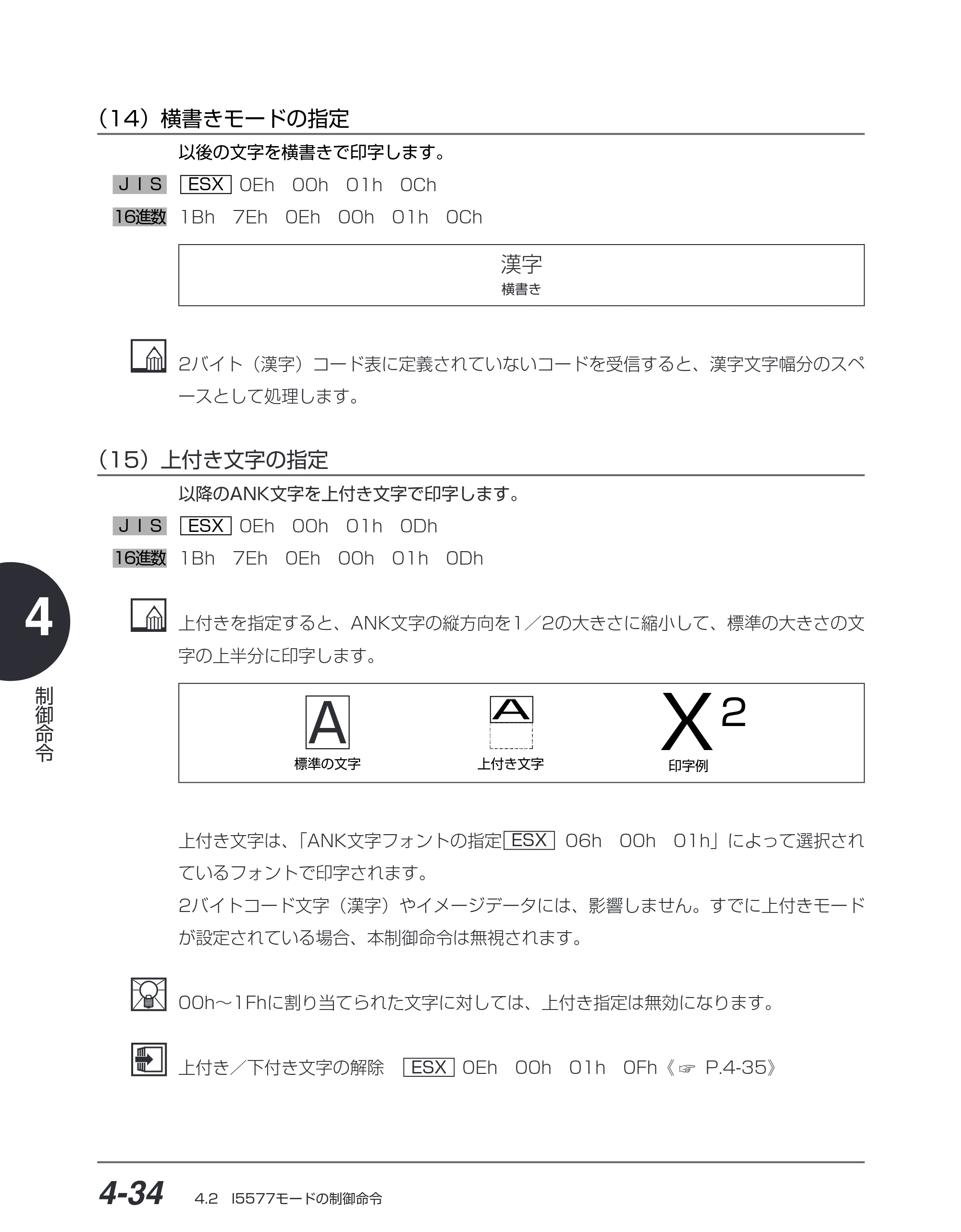 キヤノン BIJ2350/BIJ1350/BIJ1350D I5577ユーザーズガイド （PDF形式／4.55Mバイト） — （14）横書きモードの指定 — 原本ページ — 165ページ