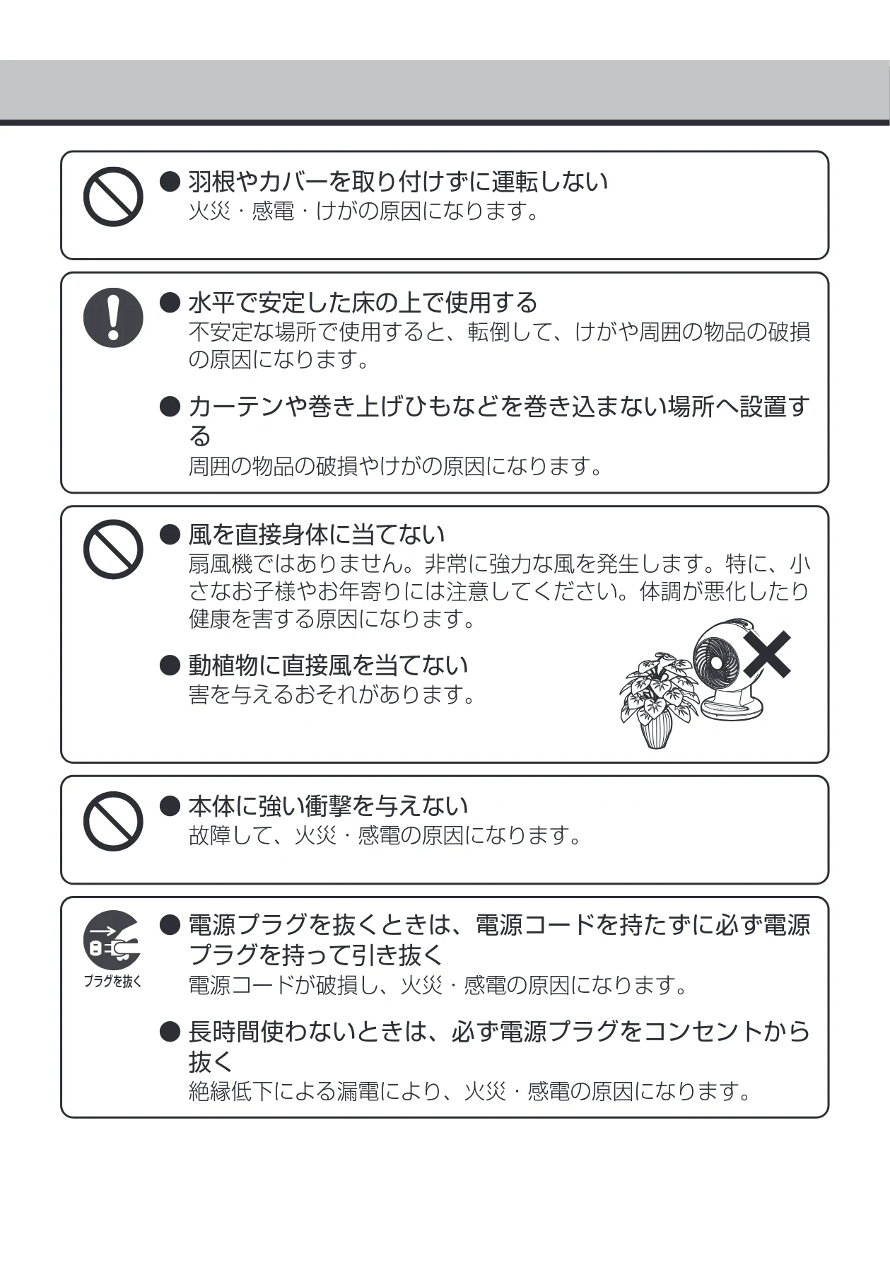 アイリスオーヤマ PCF-CT152 取扱説明書 — 図版 5-1 — 5ページ