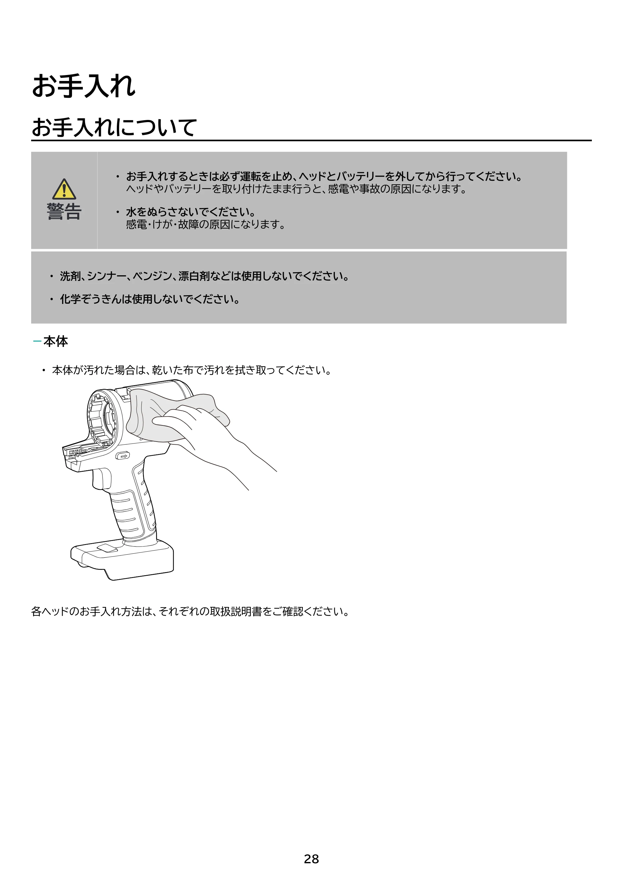 アイリスオーヤマ JM18A3S 取扱説明書 — 原本ページ — 28ページ