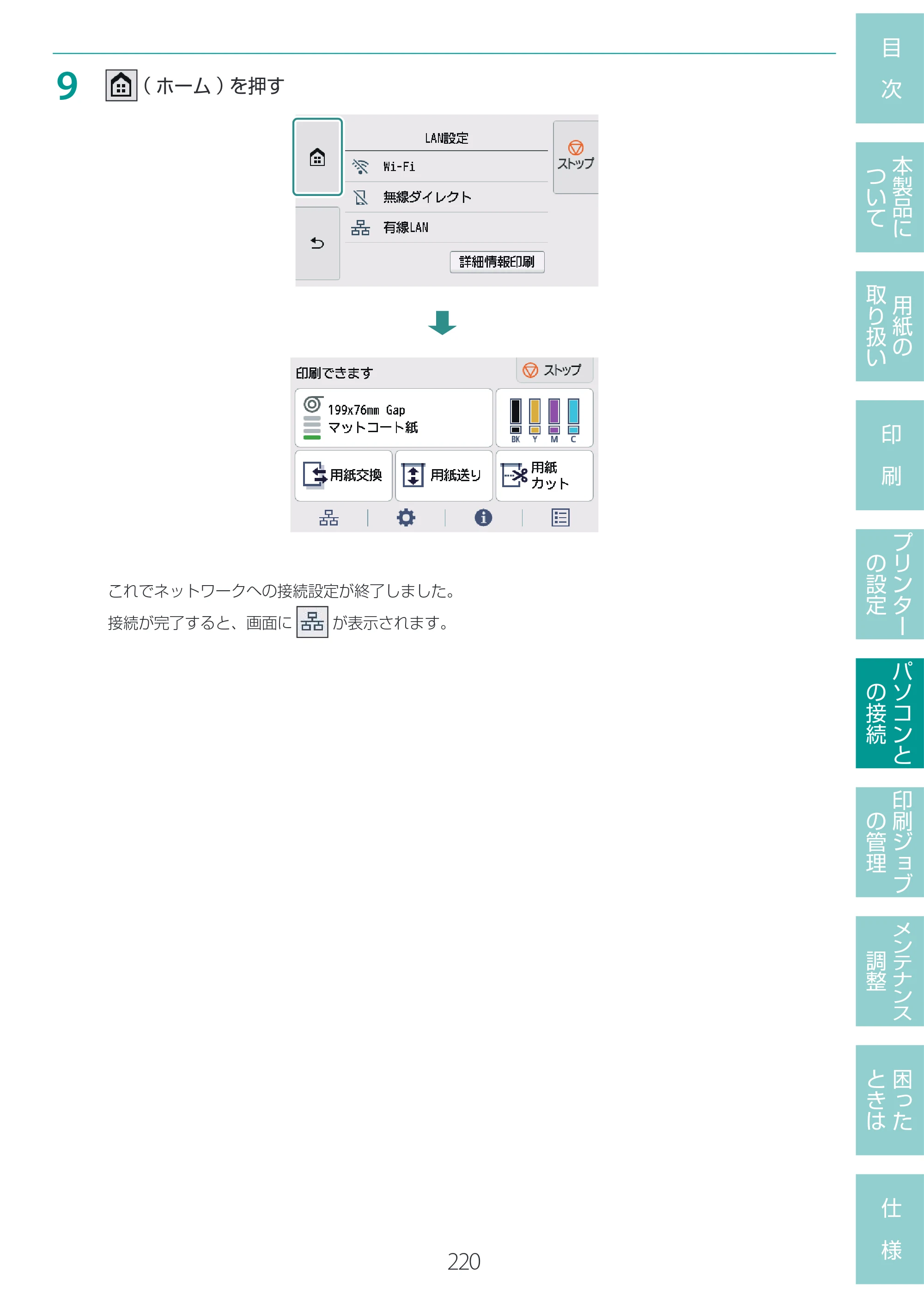 キヤノン LG-P800 LG-P800 ユーザーズガイド 2025年10月15日掲載（PDF：7.86MB） — 原本ページ — 224ページ