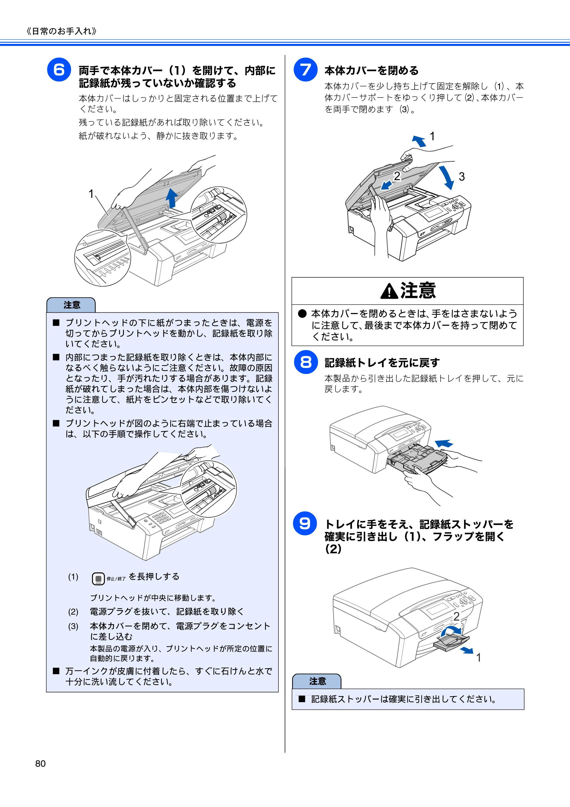 ブラザー DCP-385C / DCP-535CN 取扱説明書（本体） — 原本ページ — 82ページ
