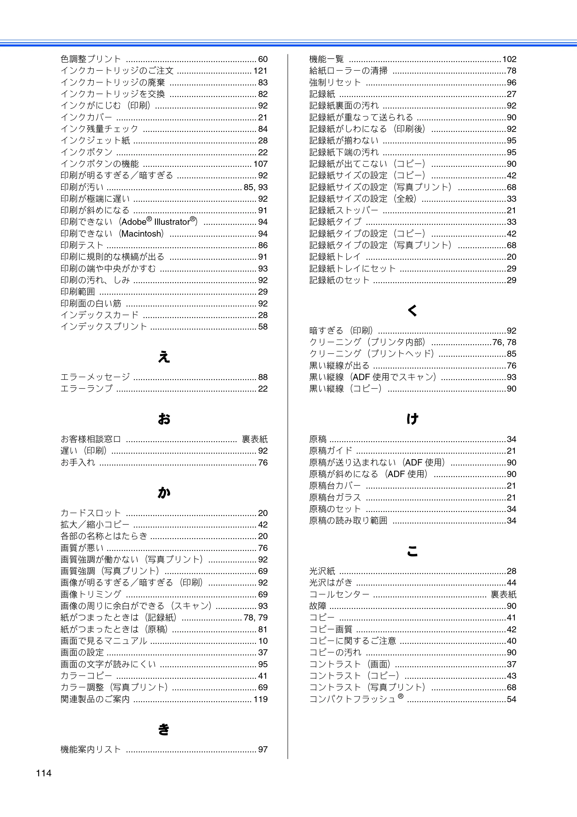 ブラザー DCP-385C / DCP-535CN 取扱説明書（本体） — 原本ページ — 116ページ