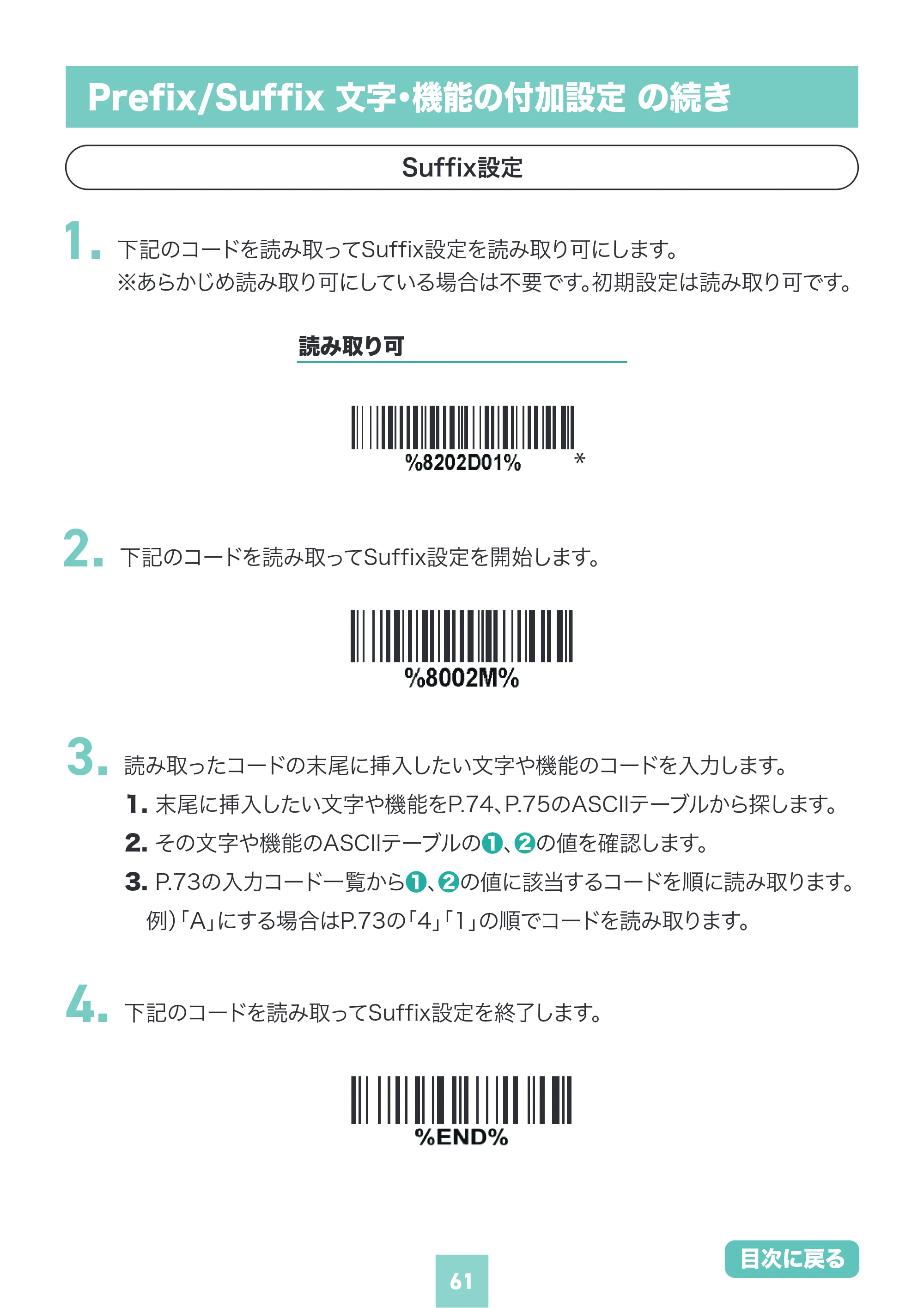 サンワサプライ BCR-BT2D16 取扱説明書 — 原本ページ — 61ページ