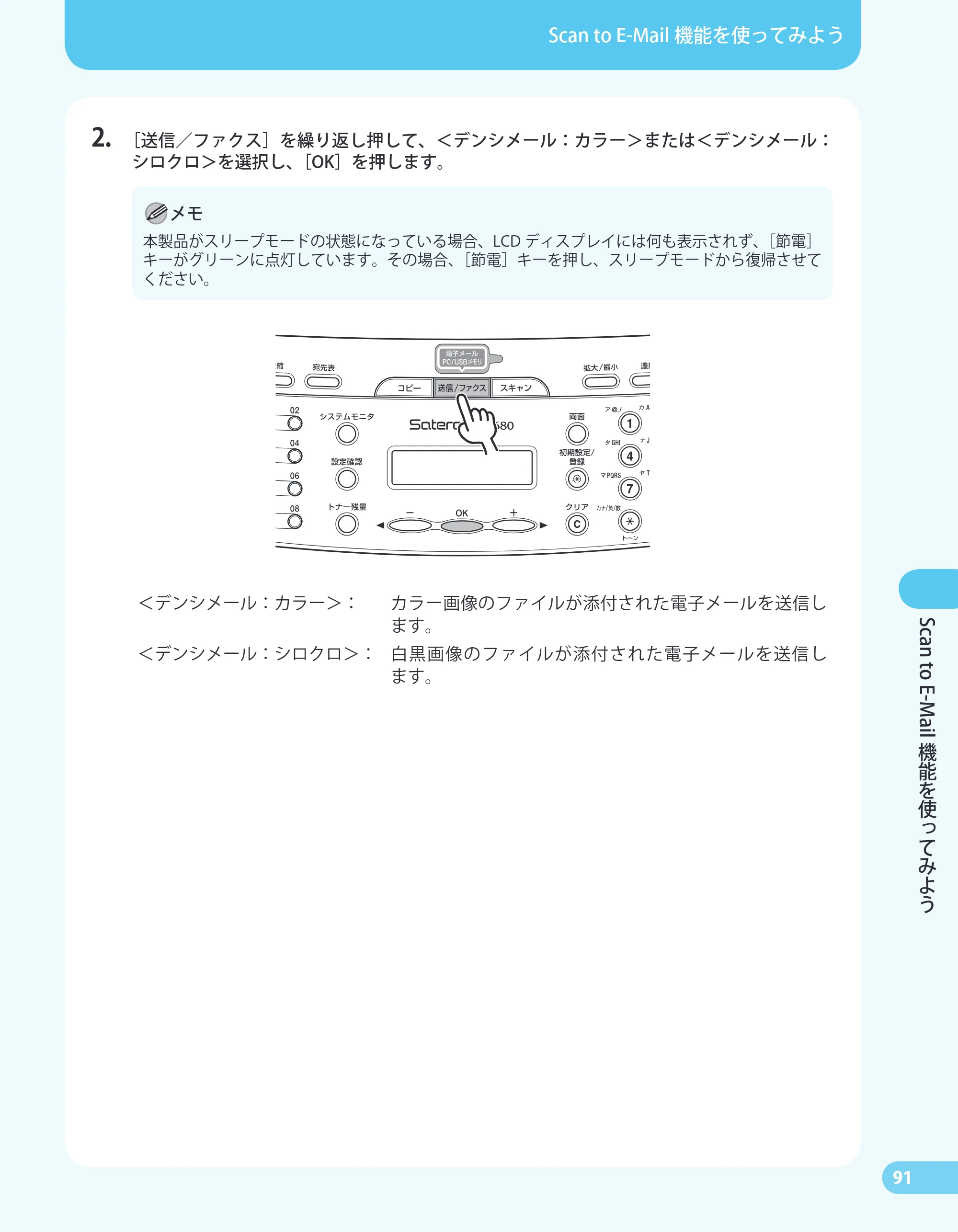 キヤノン MF4680 かんたん送信ガイド （PDF形式／24.35Mバイト） — 原本ページ — 93ページ
