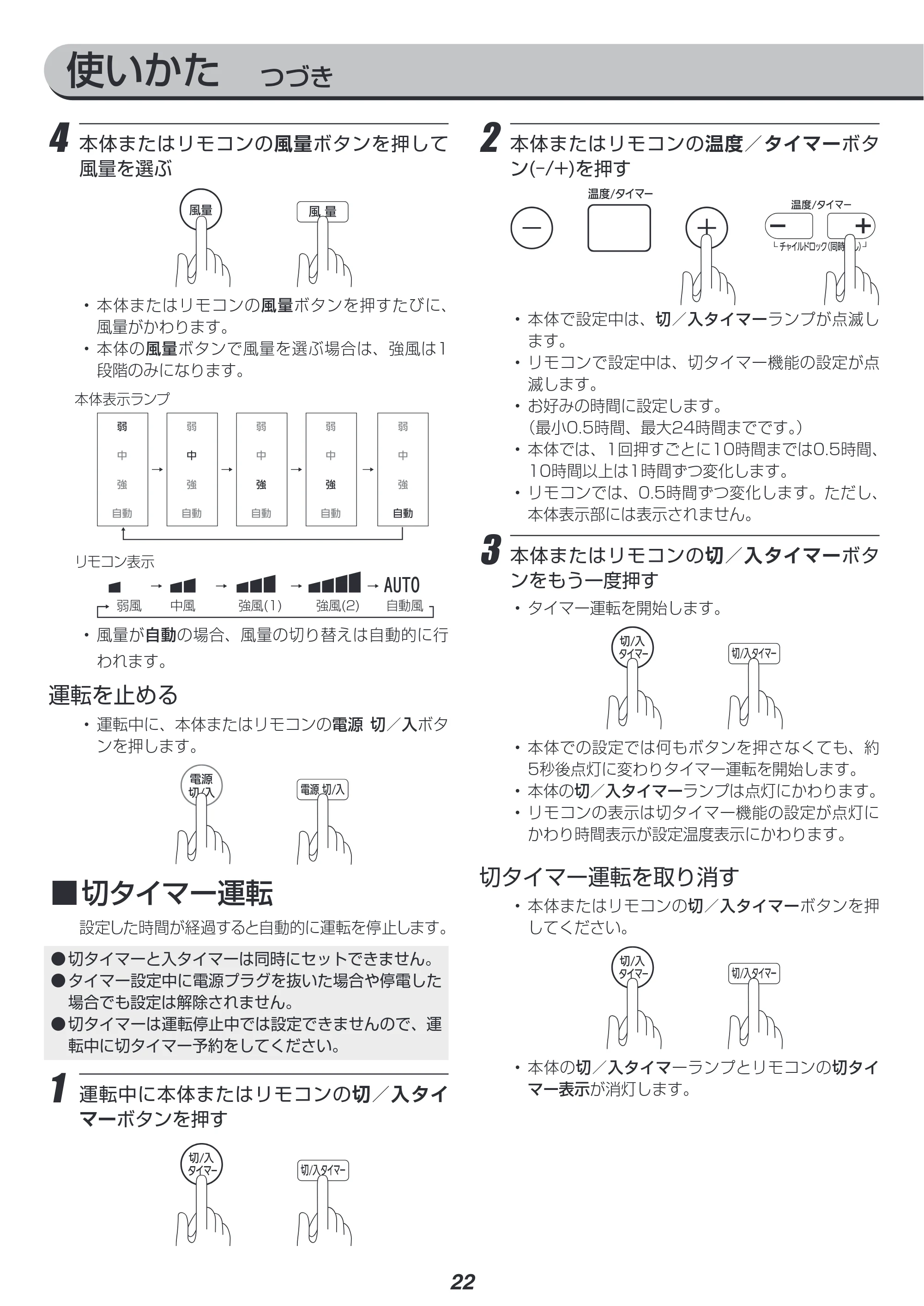 アイリスオーヤマ IPA-3521G 取扱説明書 — 原本ページ — 22ページ