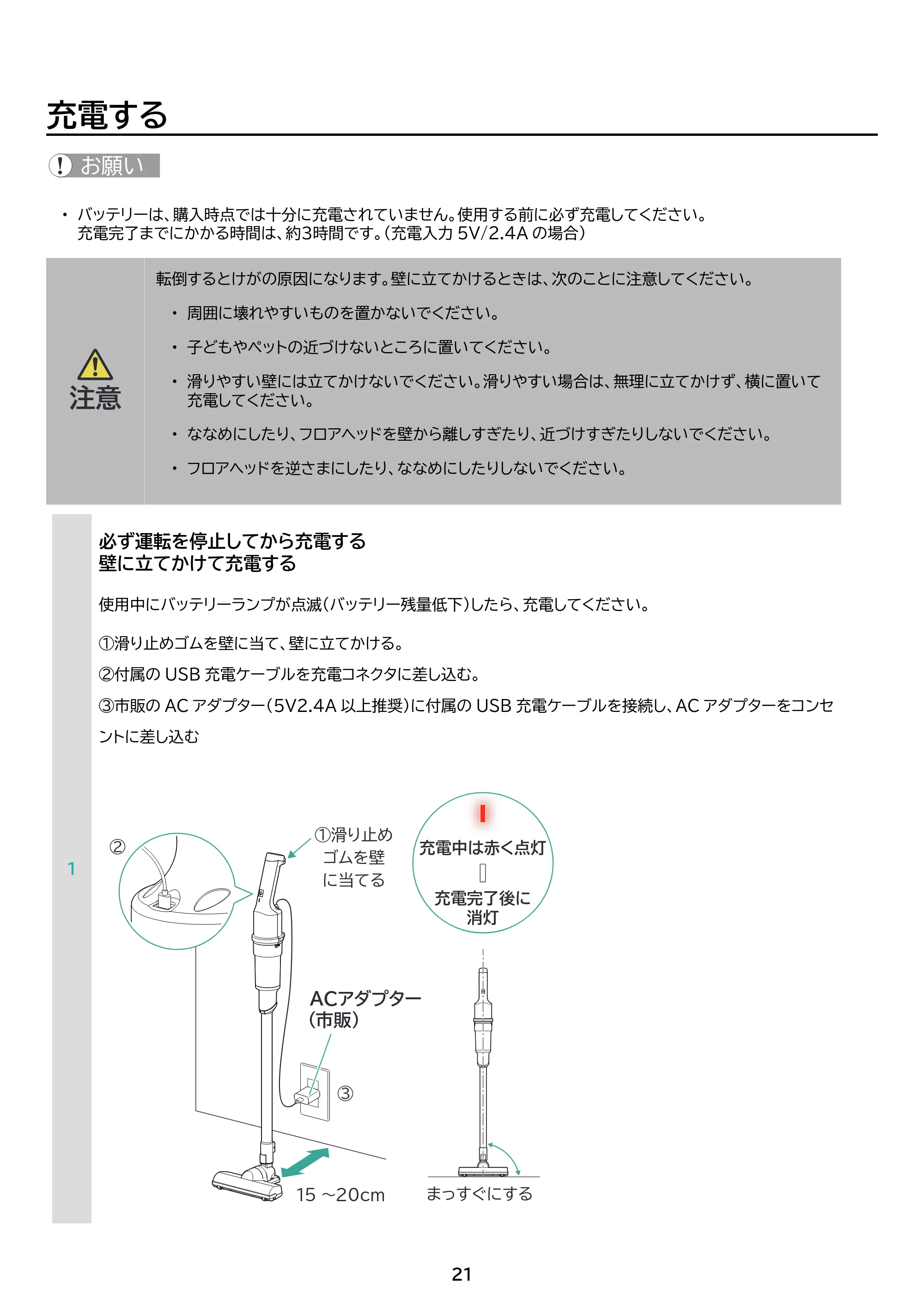 アイリスオーヤマ SCD-220 取扱説明書 — 原本ページ — 21ページ