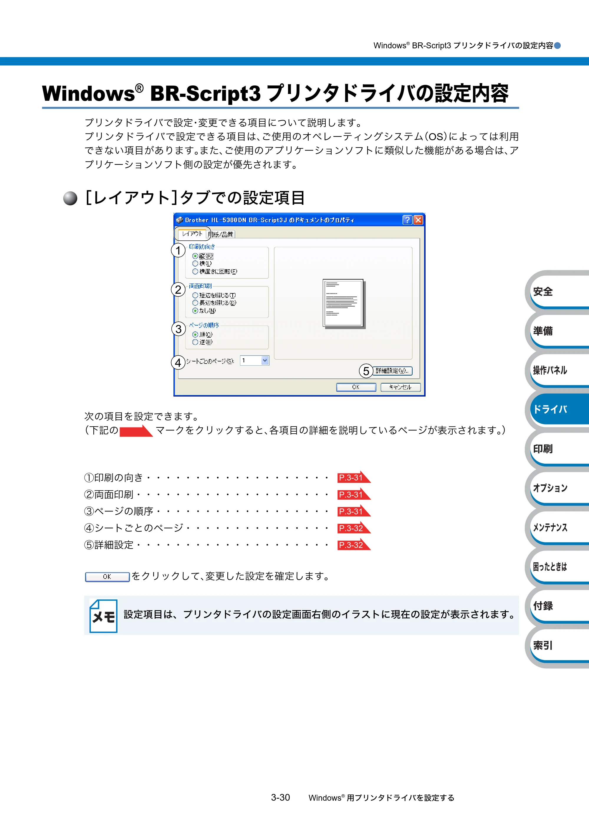 ブラザー HL-5380DN ユーザーズガイド ～基本編～ — 原本ページ — 85ページ