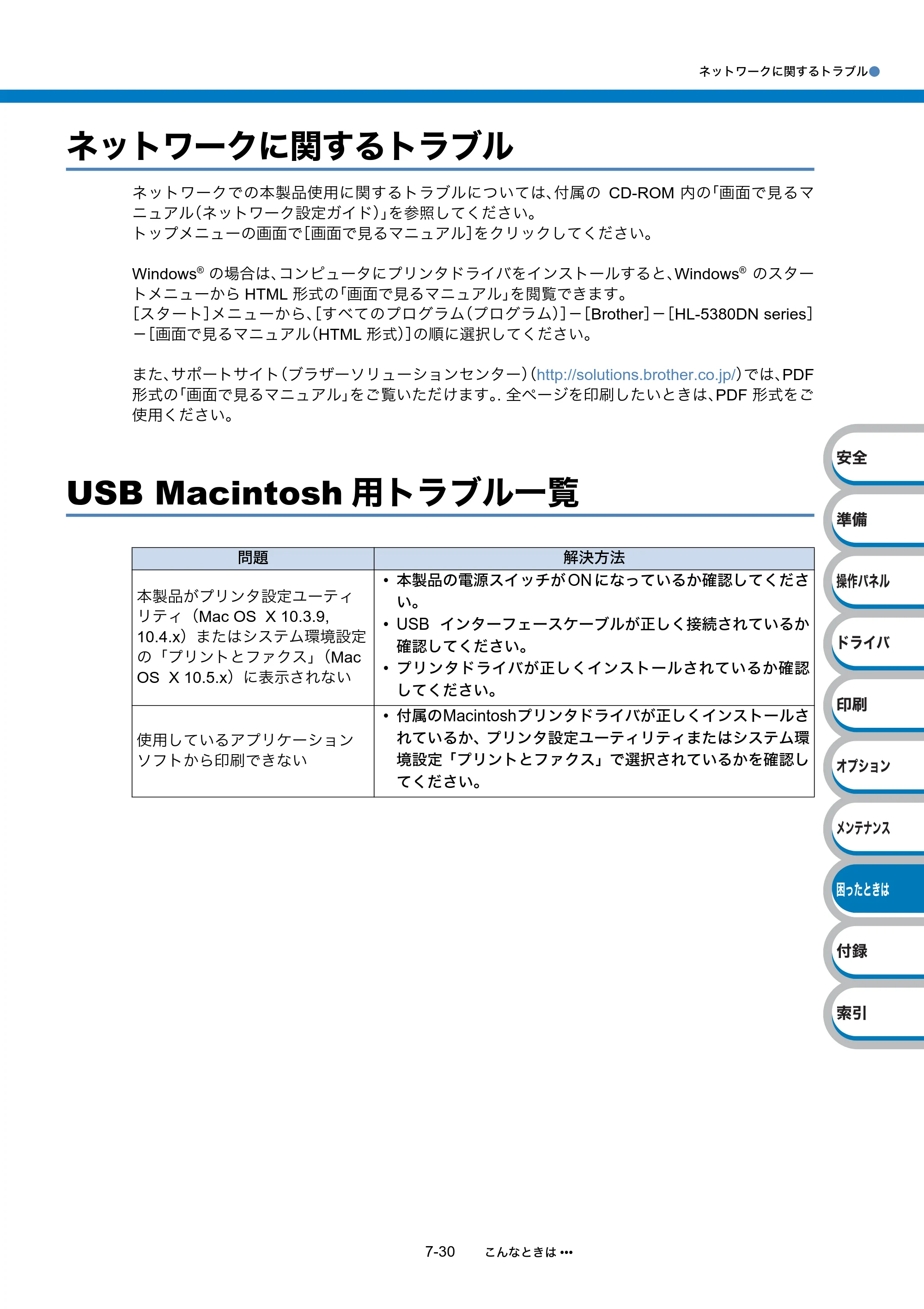 ブラザー HL-5380DN ユーザーズガイド ～基本編～ — 原本ページ — 226ページ