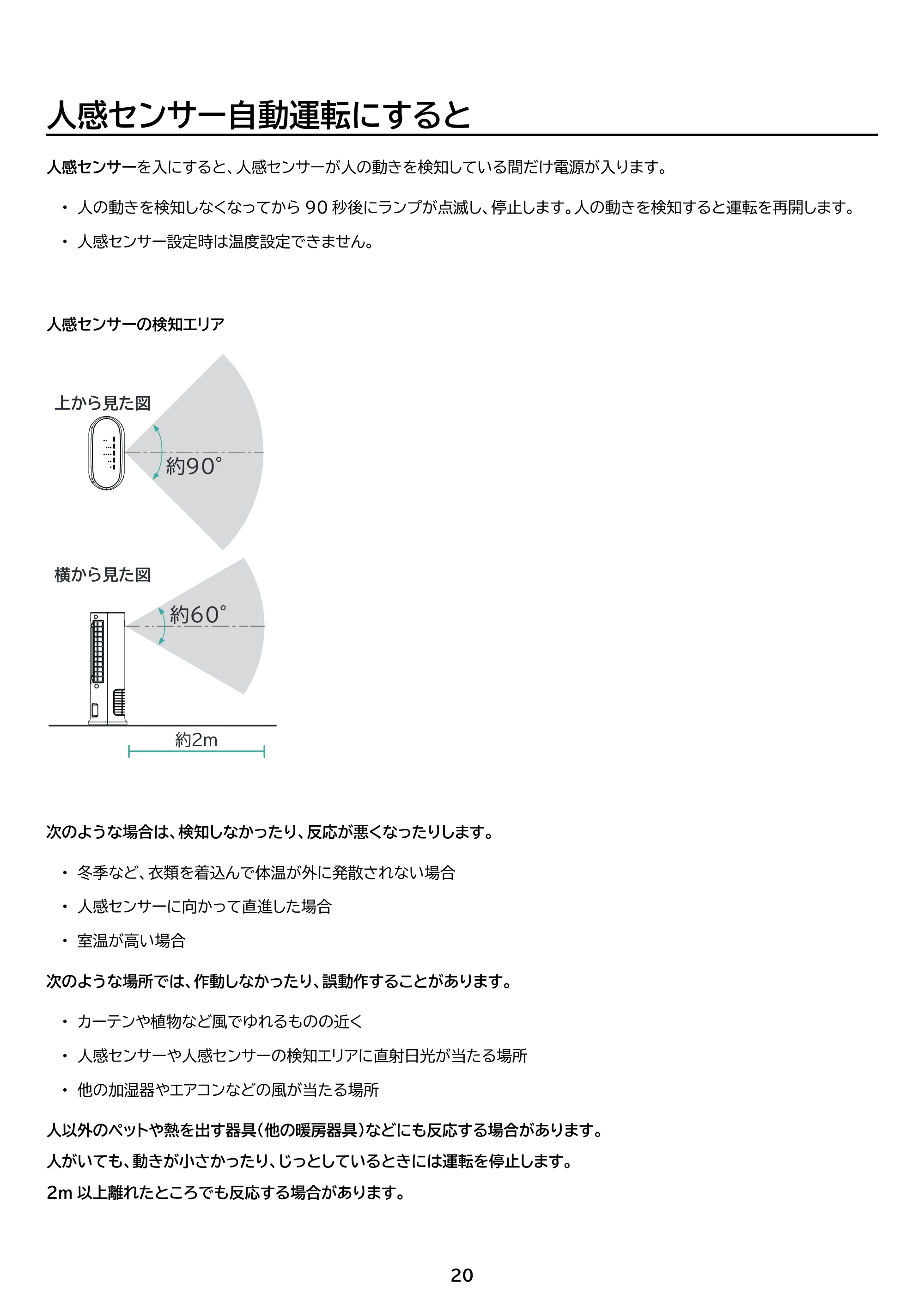 アイリスオーヤマ ACH-LW12A 取扱説明書 — 原本ページ — 20ページ