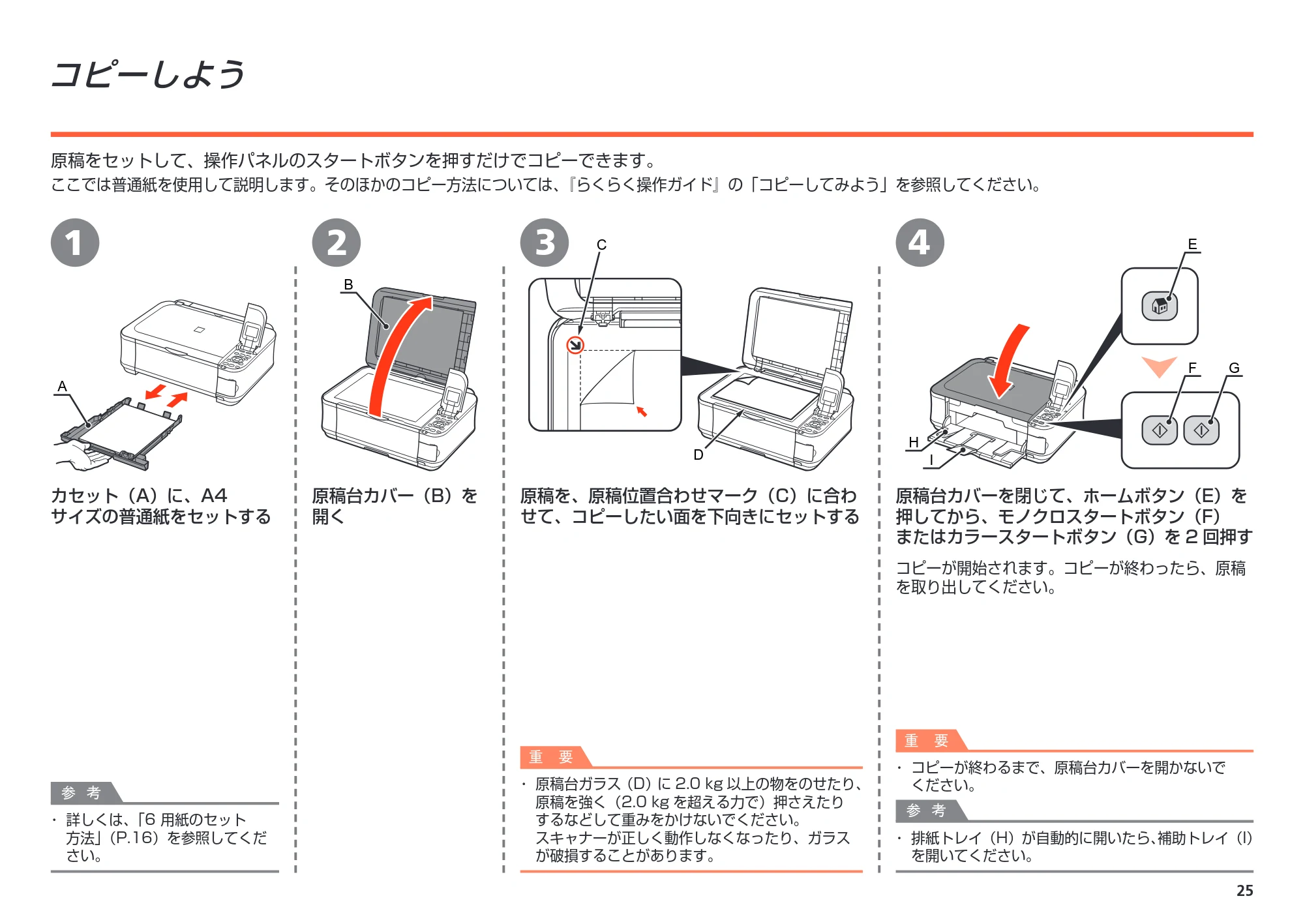 キヤノン PIXUS MP550 かんたんスタートガイド (PDF形式/4.85Mバイト) — 原本ページ — 27ページ
