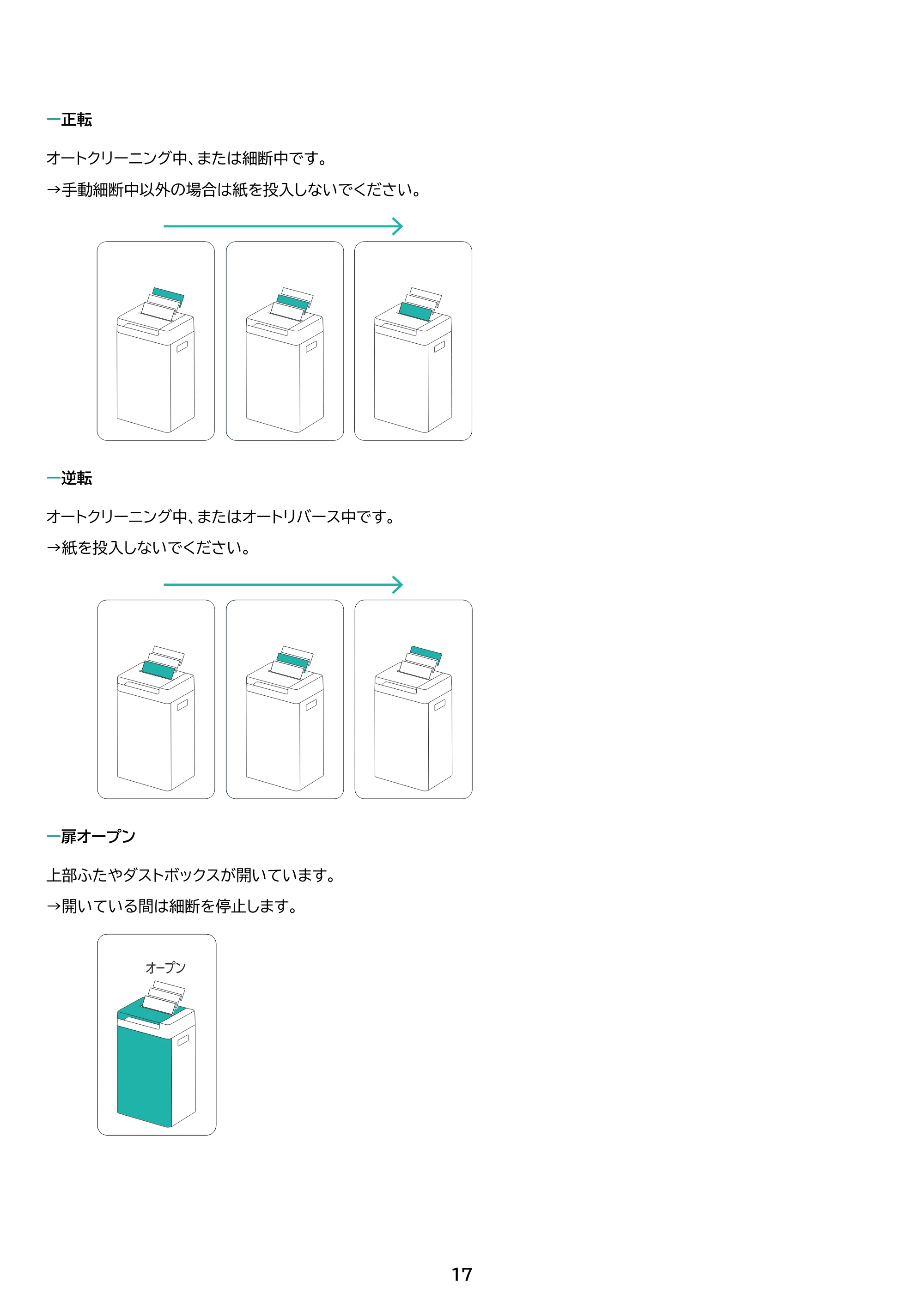 アイリスオーヤマ AFS260M 取扱説明書 — 原本ページ — 17ページ