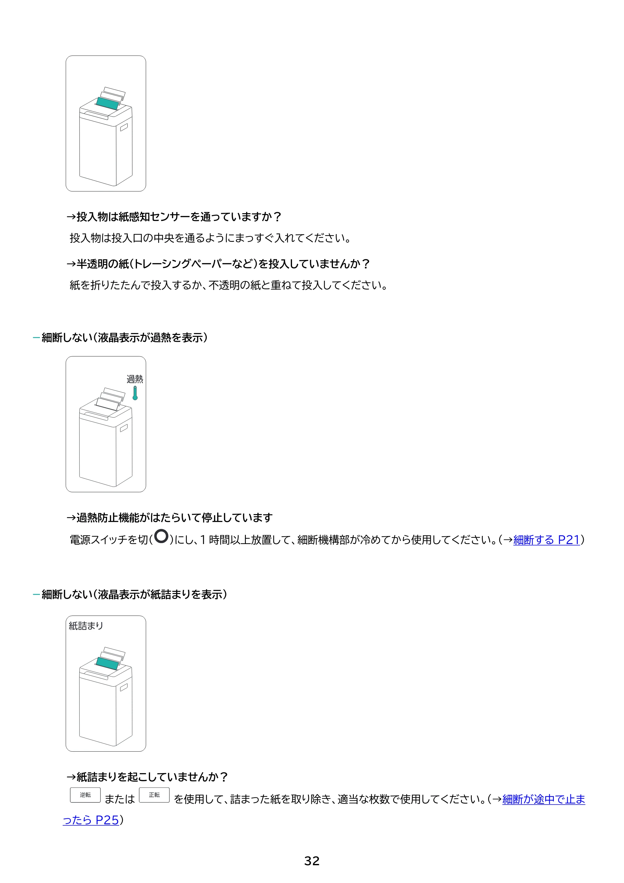アイリスオーヤマ AFS260M 取扱説明書 — 原本ページ — 32ページ