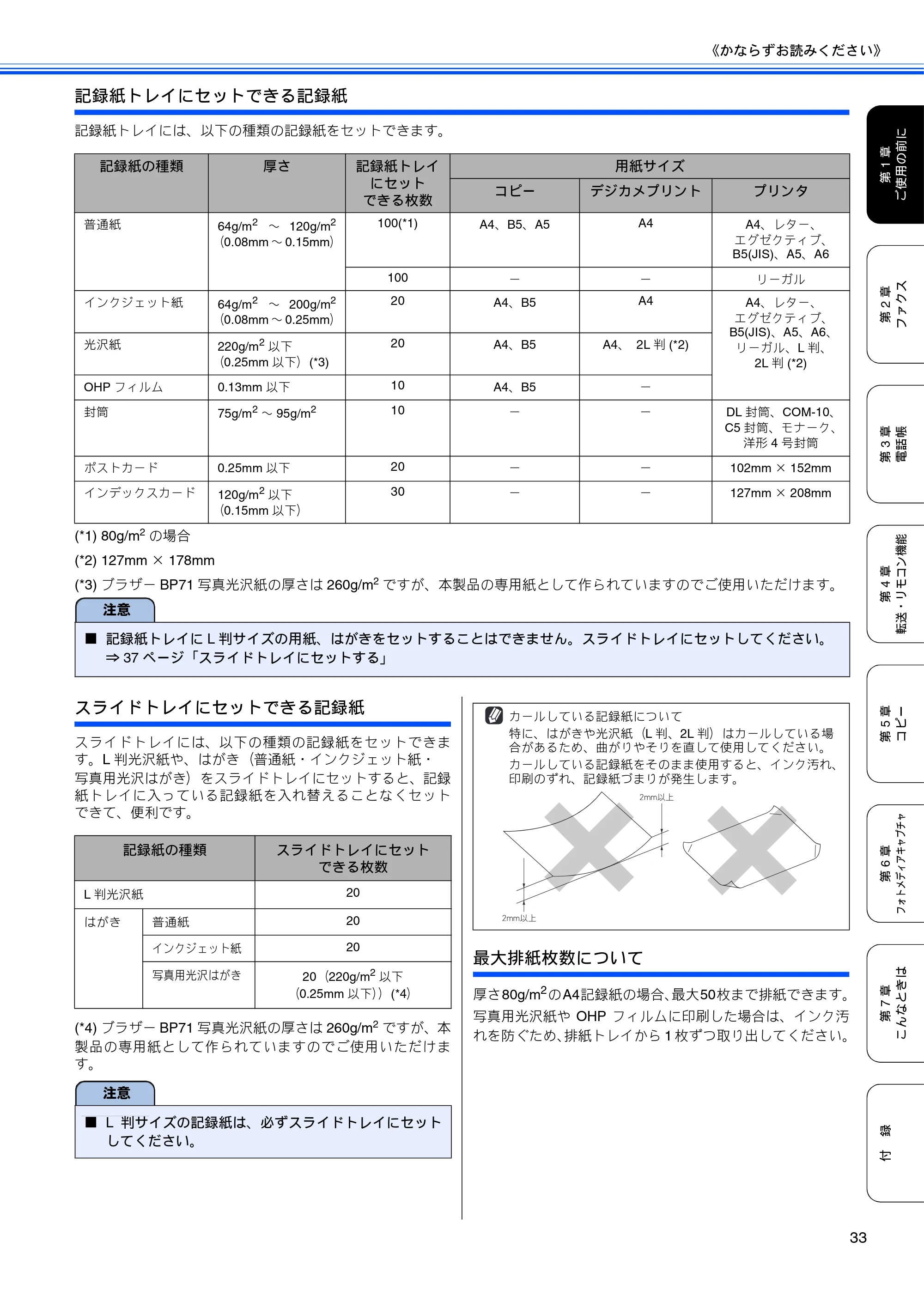 ブラザー MFC-490CN 取扱説明書（本体） — 原本ページ — 35ページ