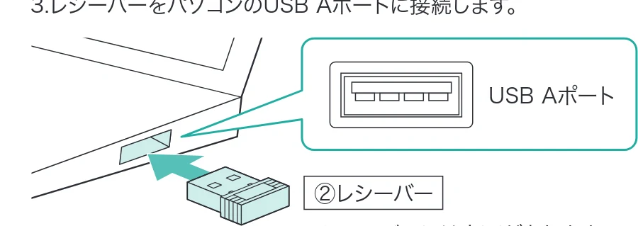 サンワサプライ 400-MAWBS237BK 取扱説明書 — 8.機器との接続方法<2.4GHzワイヤレス> — 図版 13-3 — 13ページ