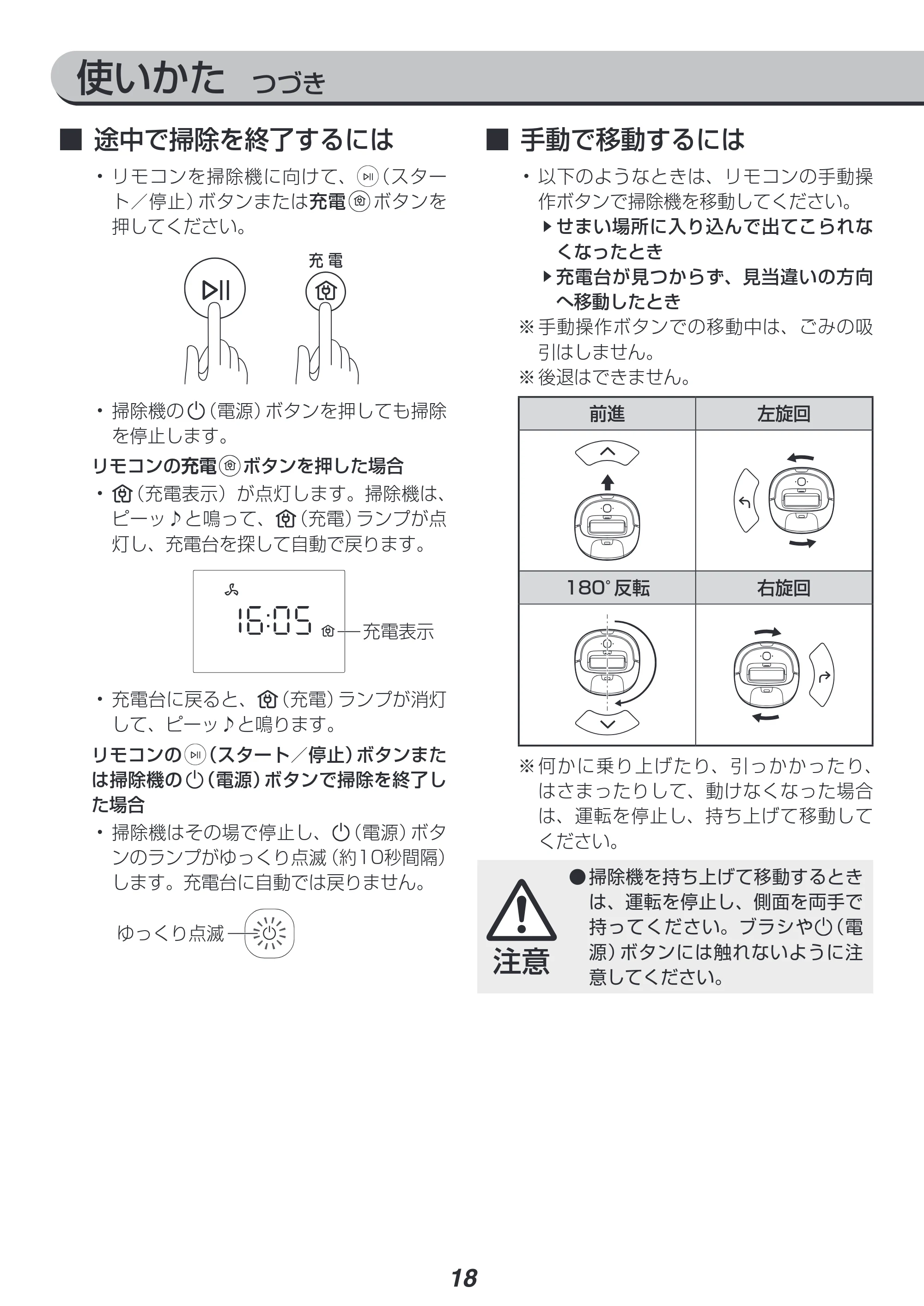 アイリスオーヤマ IC-R01 取扱説明書 — 原本ページ — 18ページ