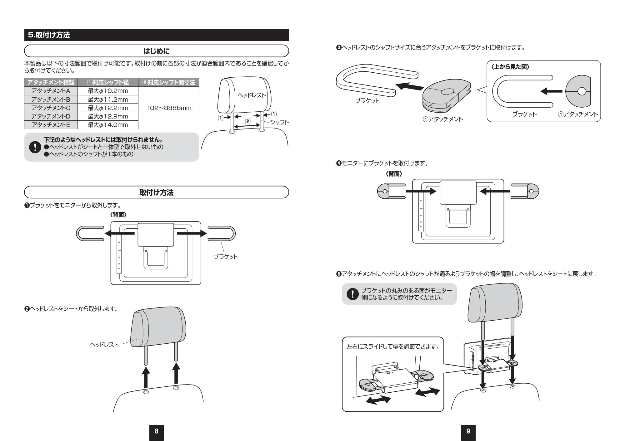 サンワサプライ INCAR-003SET 取扱説明書 — 原本ページ — 5ページ