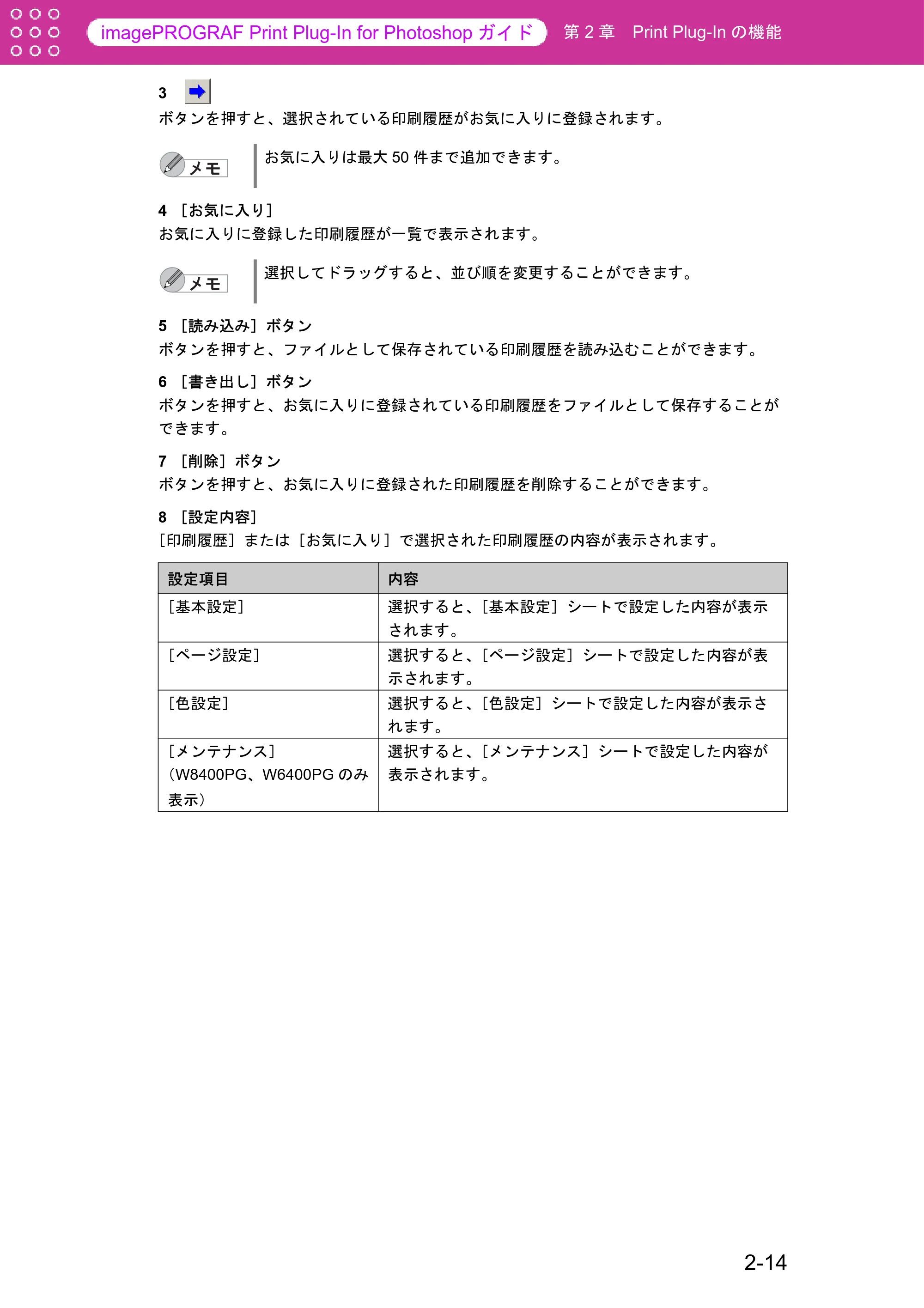 キヤノン W6400 Print Plug-ln for PhotoShop(Windows用) (PDF形式/9.91Mバイト) — 原本ページ — 24ページ