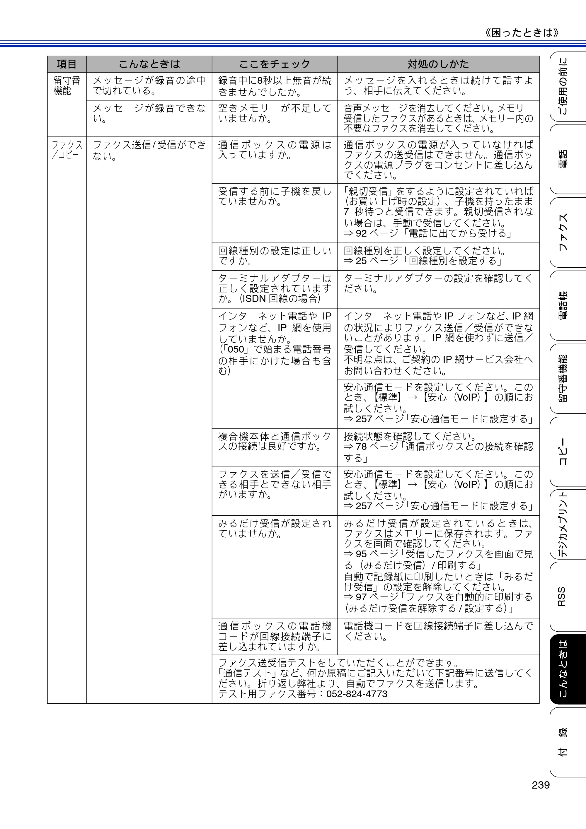ブラザー MFC-J810DN/ MFC-J810DWN / MFC-J860DN/ MFC-J860DWN ユーザーズガイド ～基本編～ — 原本ページ — 241ページ