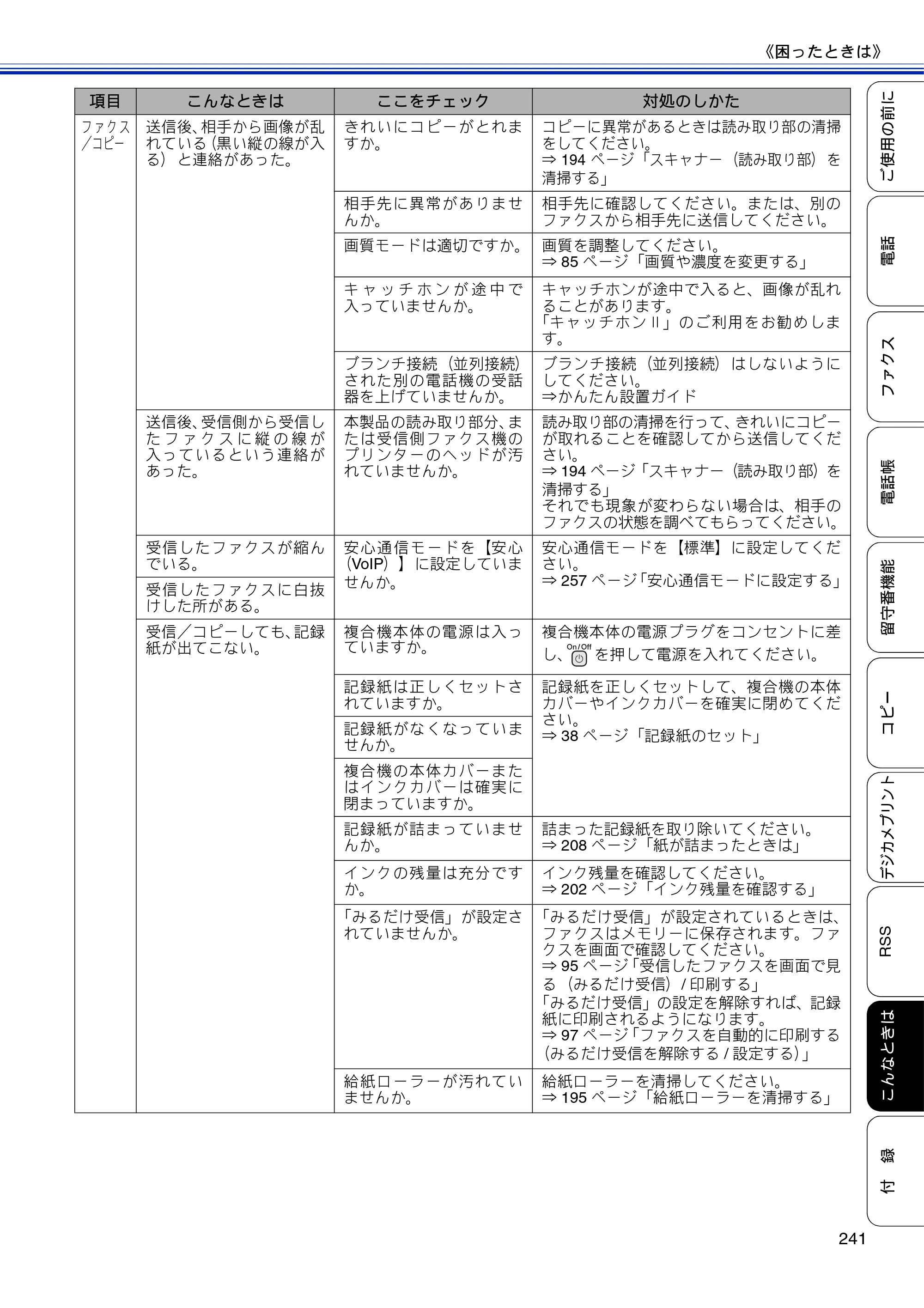 ブラザー MFC-J810DN/ MFC-J810DWN / MFC-J860DN/ MFC-J860DWN ユーザーズガイド ～基本編～ — 原本ページ — 243ページ