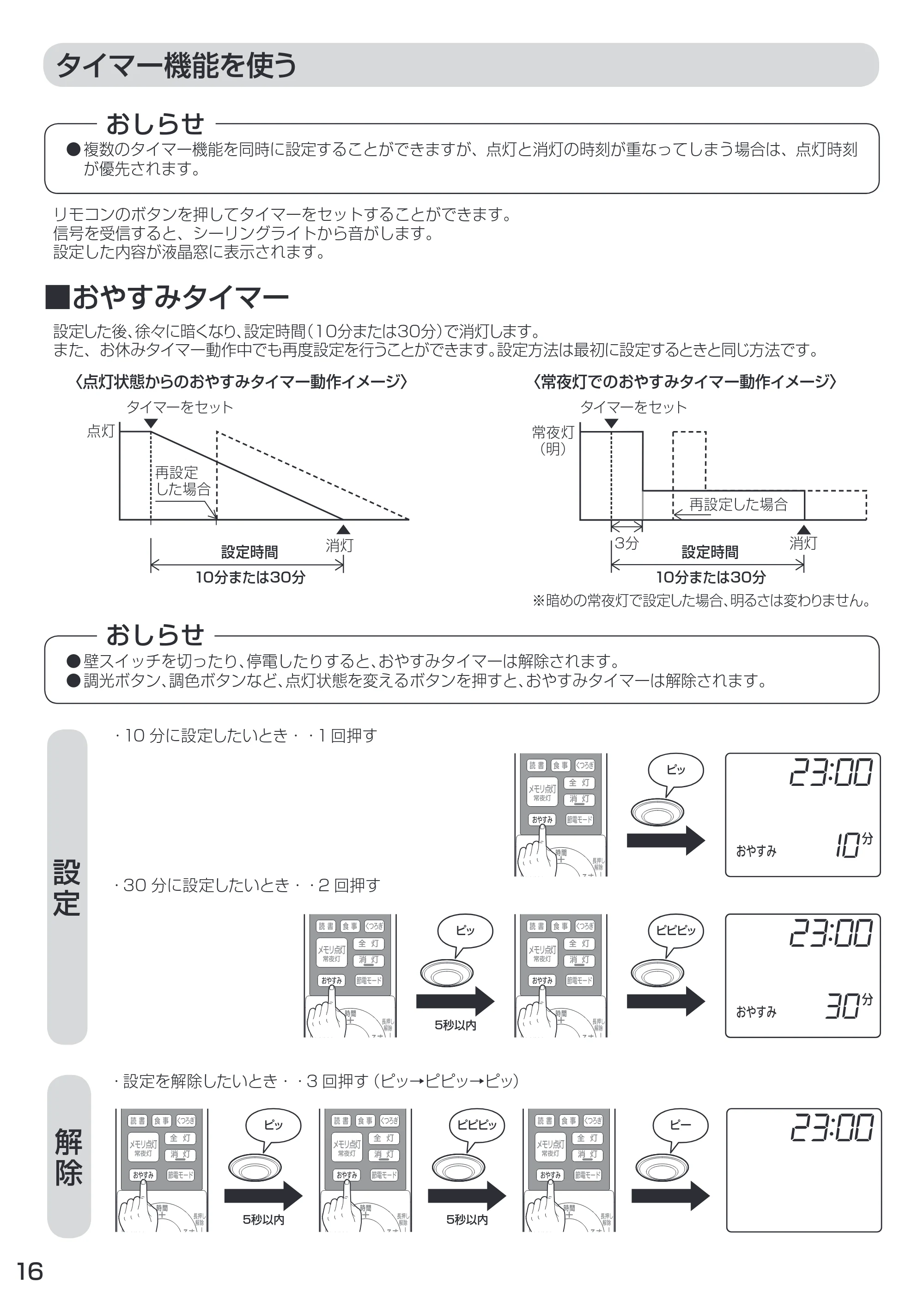 アイリスオーヤマ CL14DL-C1 取扱説明書 — 原本ページ — 16ページ
