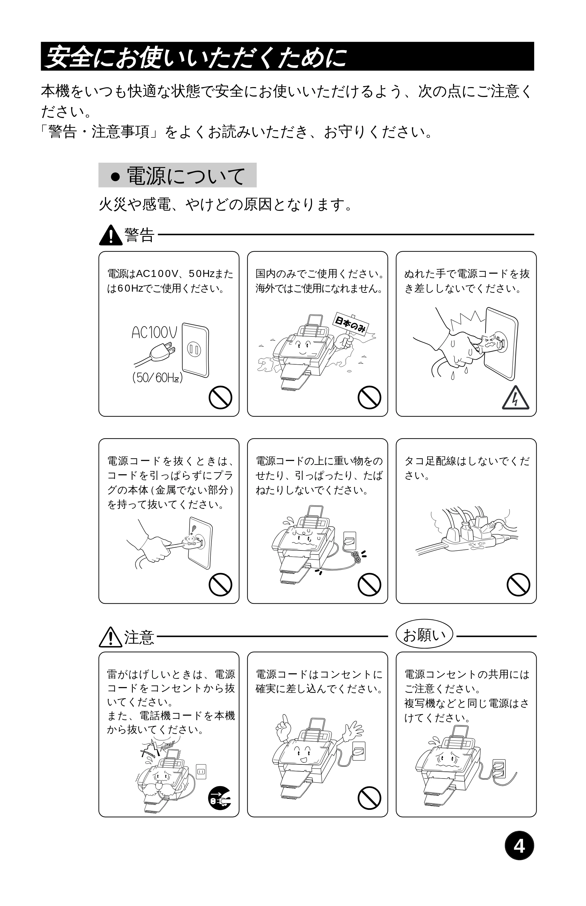 ブラザー MFC-9600J 取扱説明書(本体) — 原本ページ — 5ページ