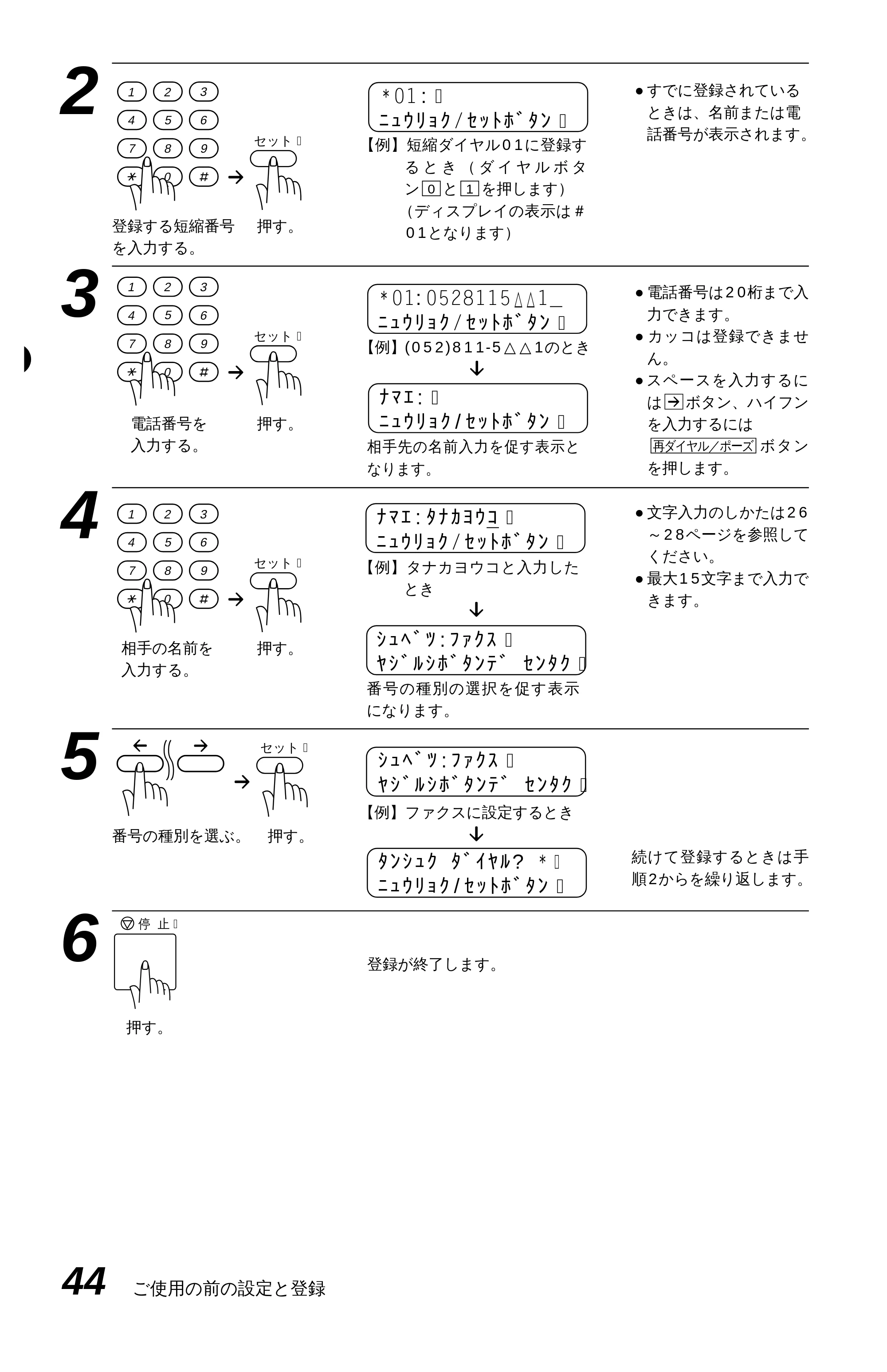 ブラザー MFC-9600J 取扱説明書(本体) — 原本ページ — 58ページ
