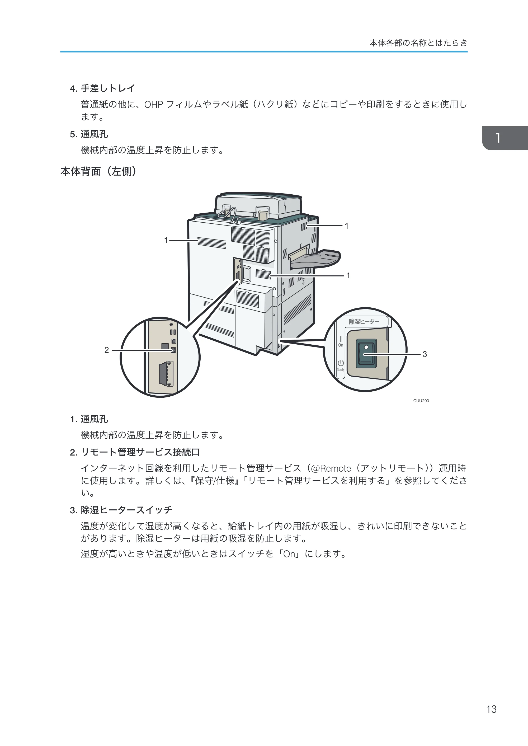 リコー RICOH MP C8002/C6502 本機のご利用にあたって — 原本ページ — 15ページ