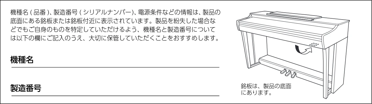 ヤマハ CLP-826 CLP-826 取扱説明書 — 9 CLP-826 取扱説明書 — 図版 9-1 — 9ページ