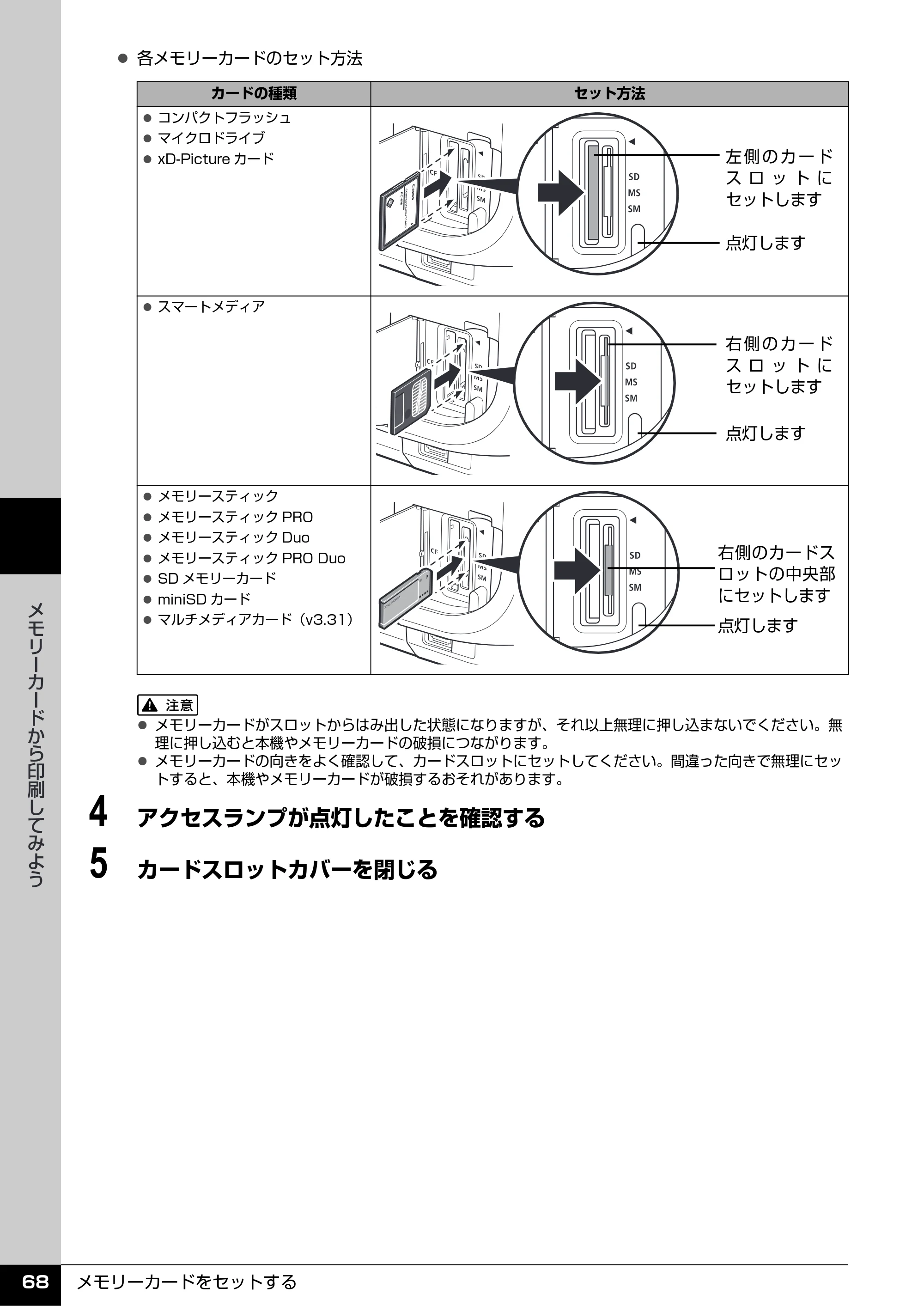 キヤノン PIXUS MP600 操作ガイド（本体操作編） （PDF形式／5.85Mバイト） — 原本ページ — 70ページ
