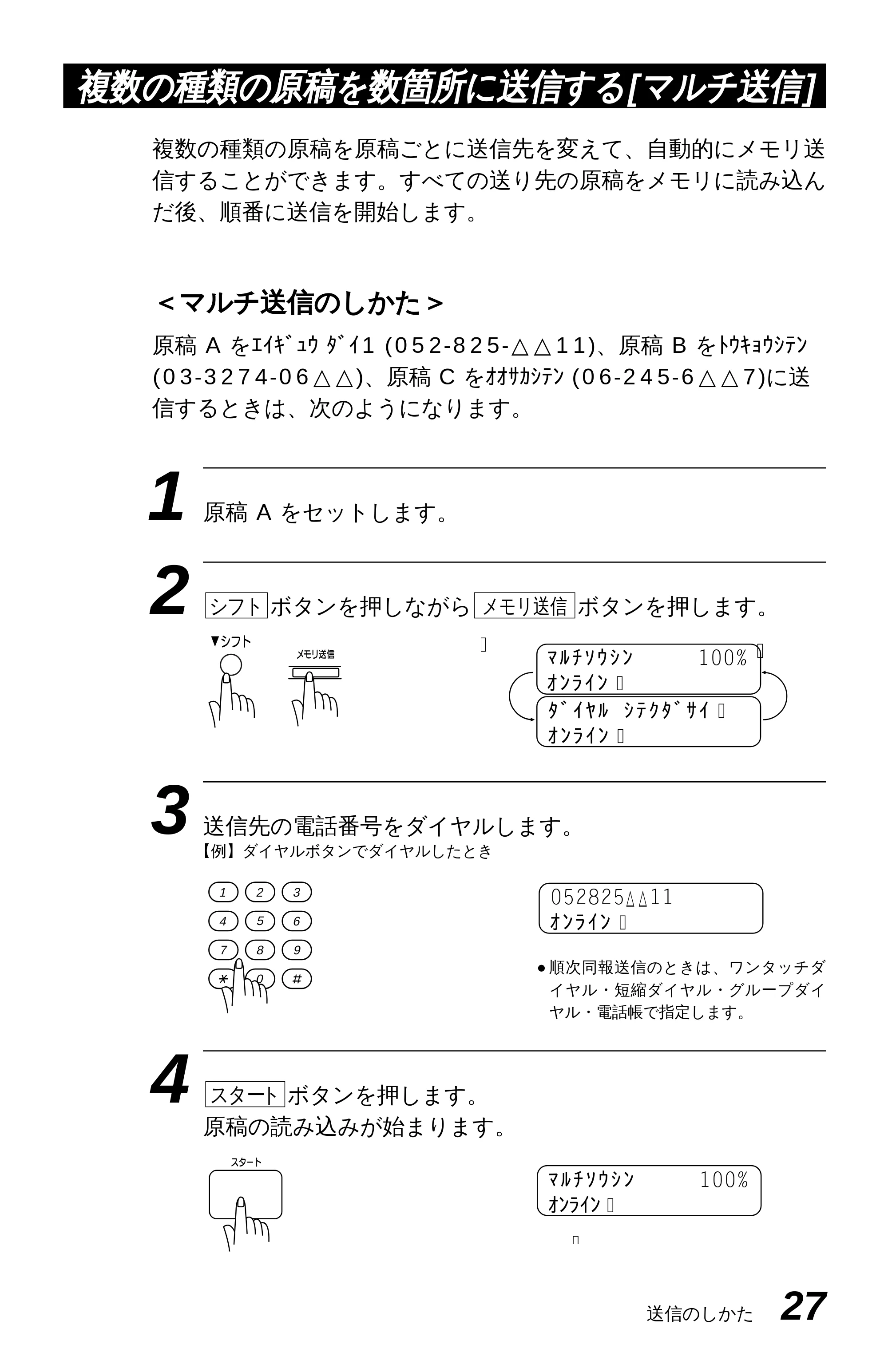 ブラザー MFC-4550J 取扱説明書(本体) — 送付書を付けて送信する — 原本ページ — 32ページ