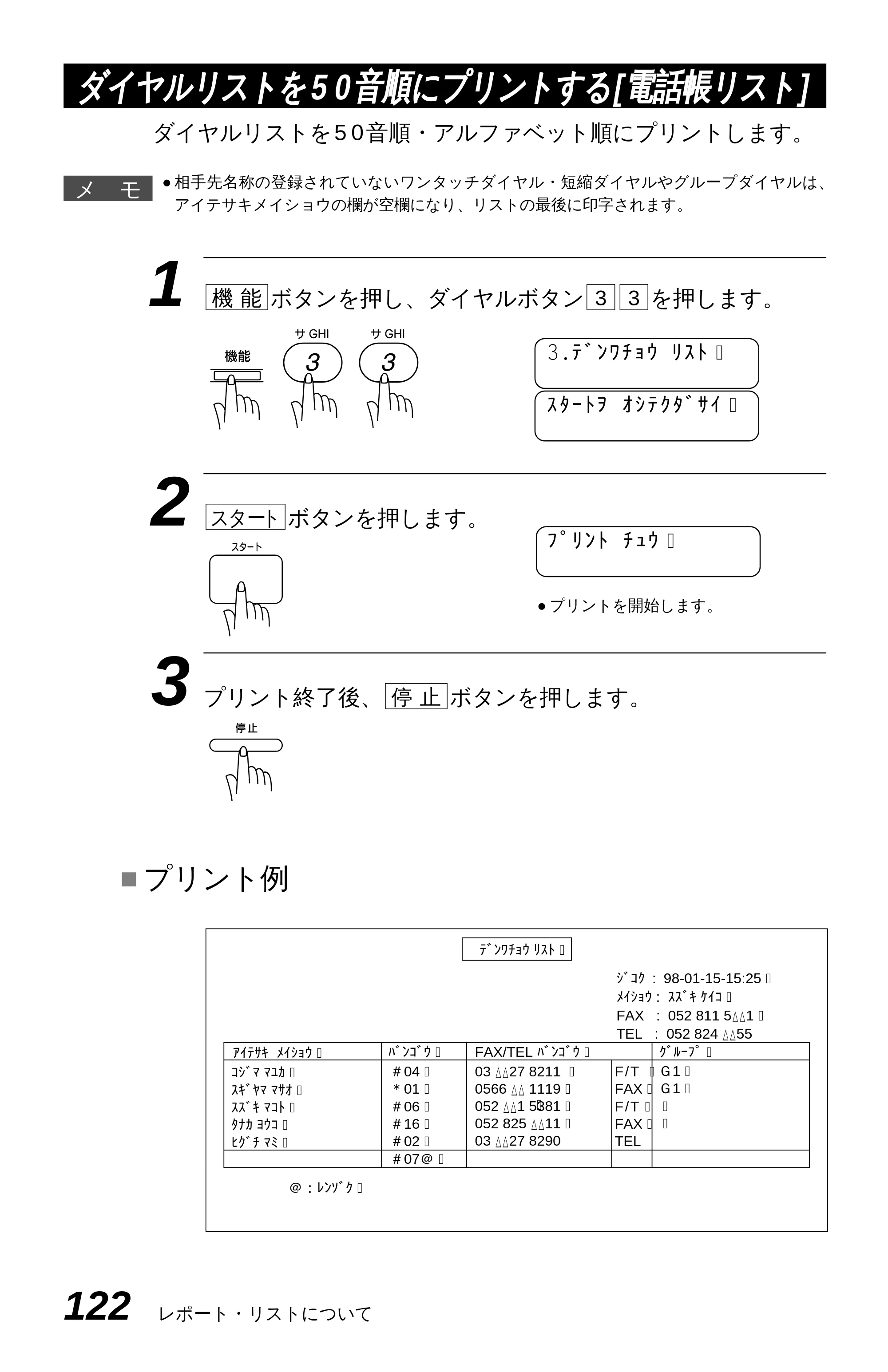 ブラザー MFC-4550J 取扱説明書（本体） — 原本ページ — 127ページ