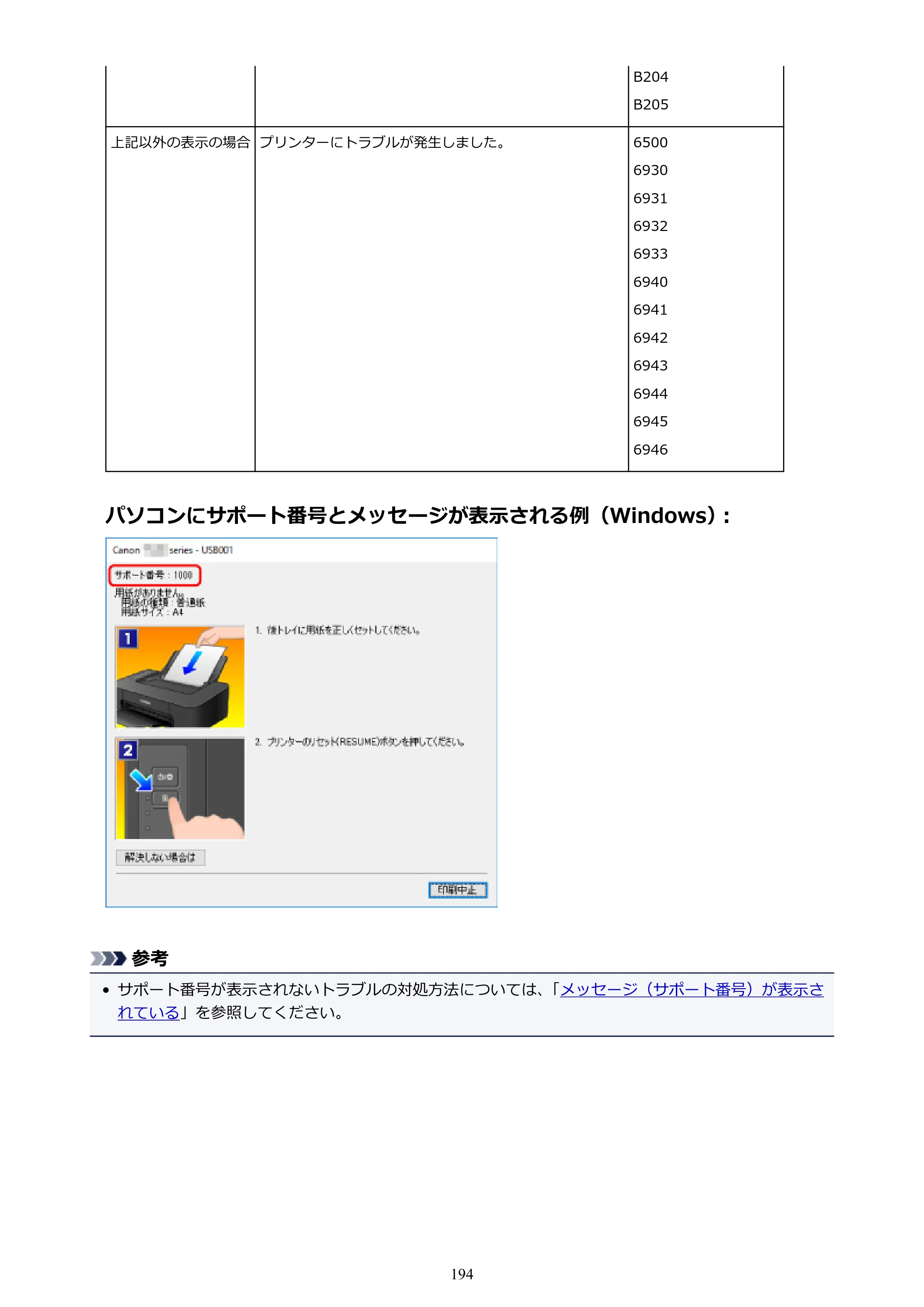 キヤノン PIXUS TS203 電子マニュアル PDF版 （Windows版）（PDF：5.10MB） — 原本ページ — 194ページ