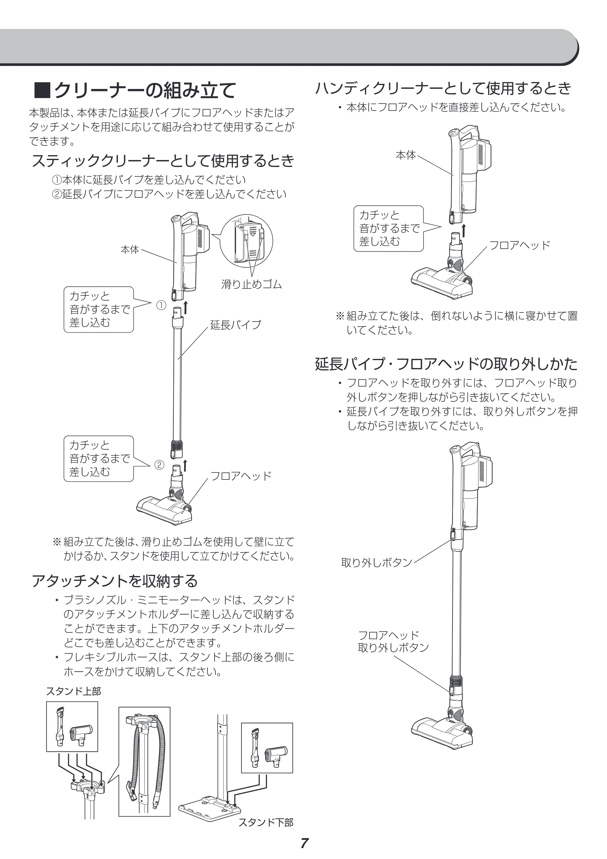 アイリスオーヤマ SCD-142P 取扱説明書 — 原本ページ — 7ページ