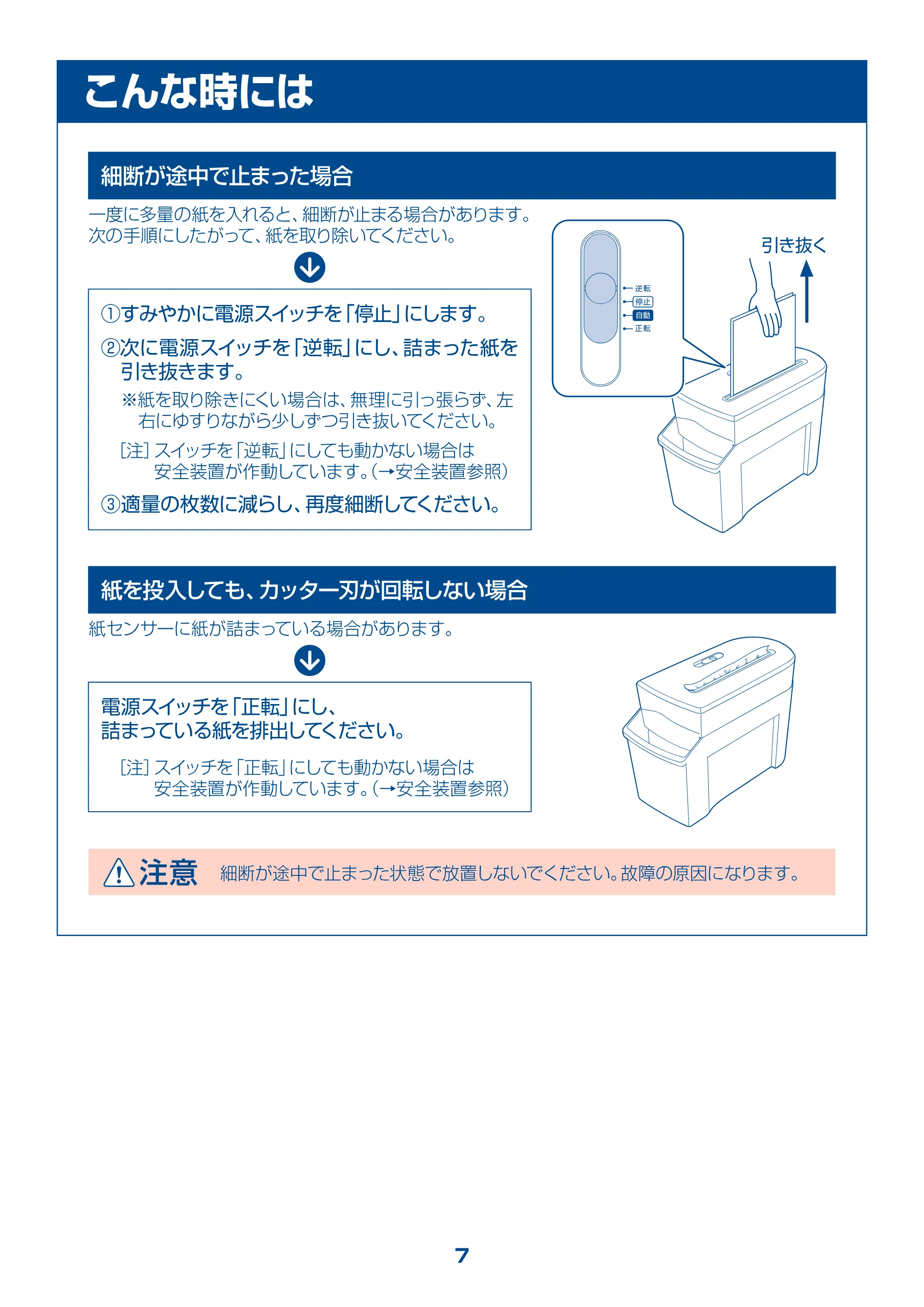 アイリスオーヤマ PS5 取扱説明書 — =—_p = こん な時には — 原本ページ — 7ページ