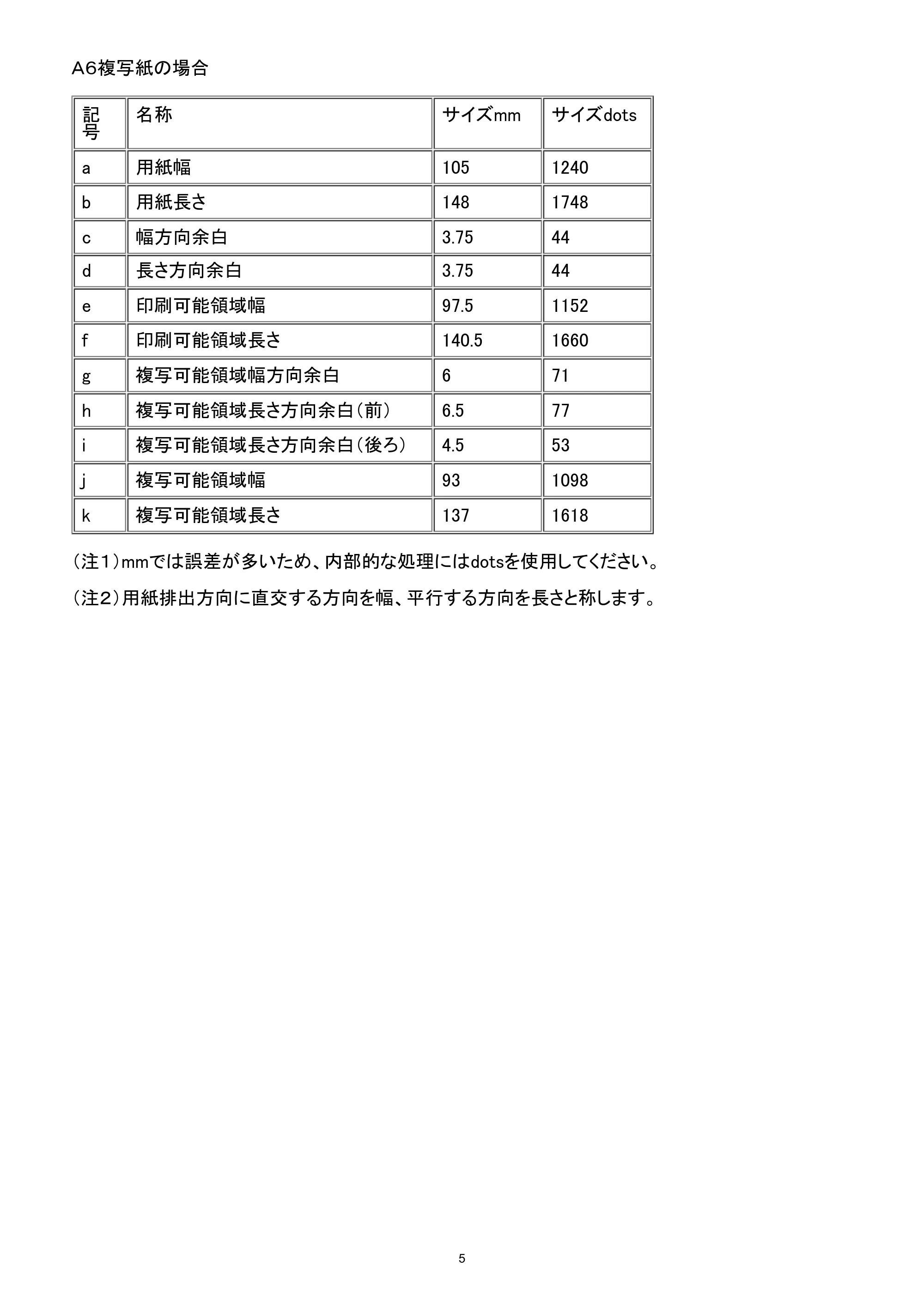 ブラザー MW-260 / MW-260MFi / MW-270 ラスターコマンドリファレンス — 原本ページ — 11ページ