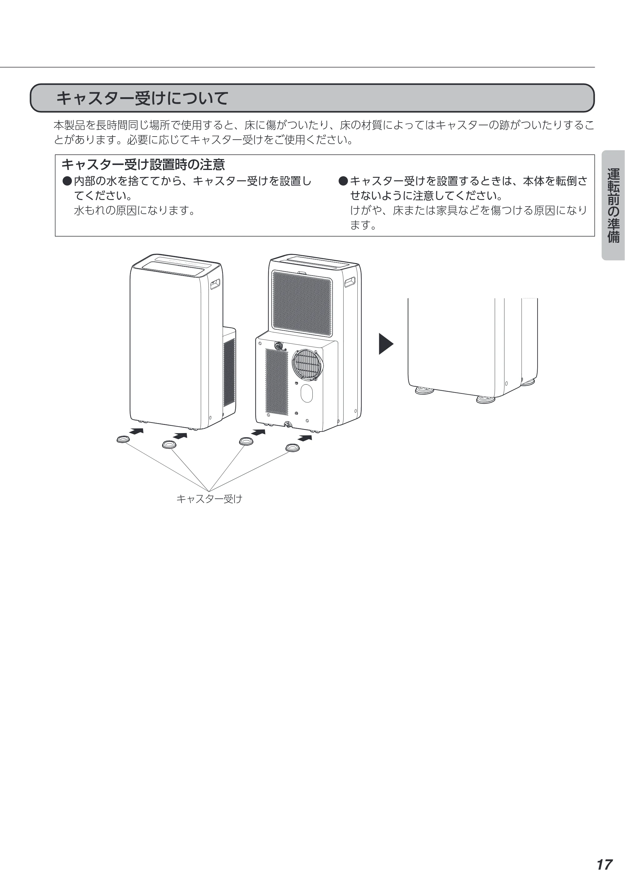 アイリスオーヤマ IPA-2823G 取扱説明書 — 原本ページ — 17ページ