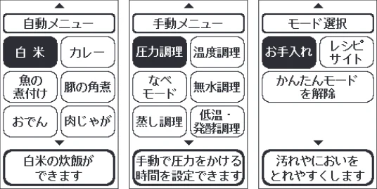 アイリスオーヤマ PMPC-MA2 取扱説明書 — 使いかた かんたんモード 使いかた レシピサイト — 図版 41-4 — 41ページ