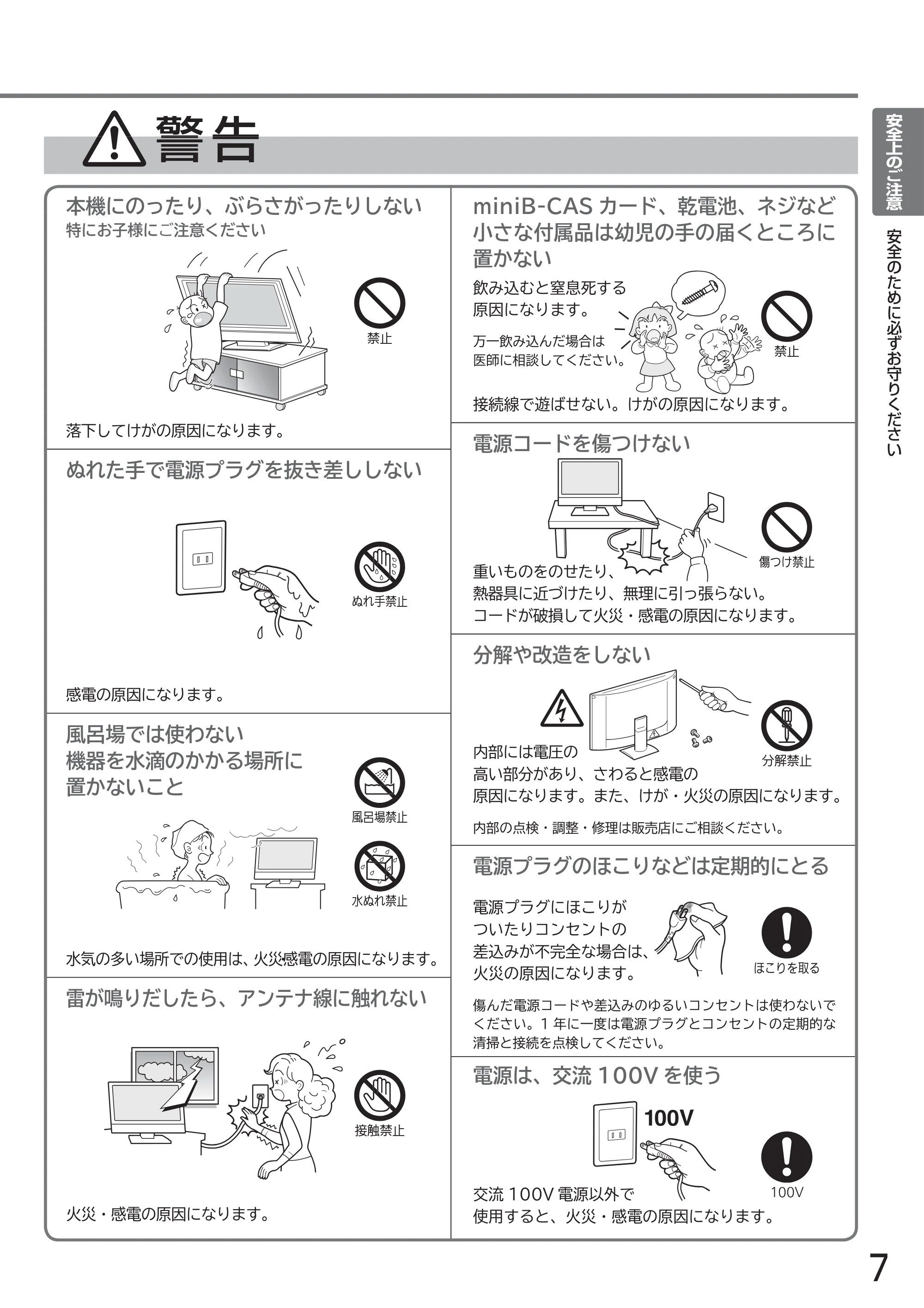 日立 L24-A3 取扱説明書 — 原本ページ — 7ページ