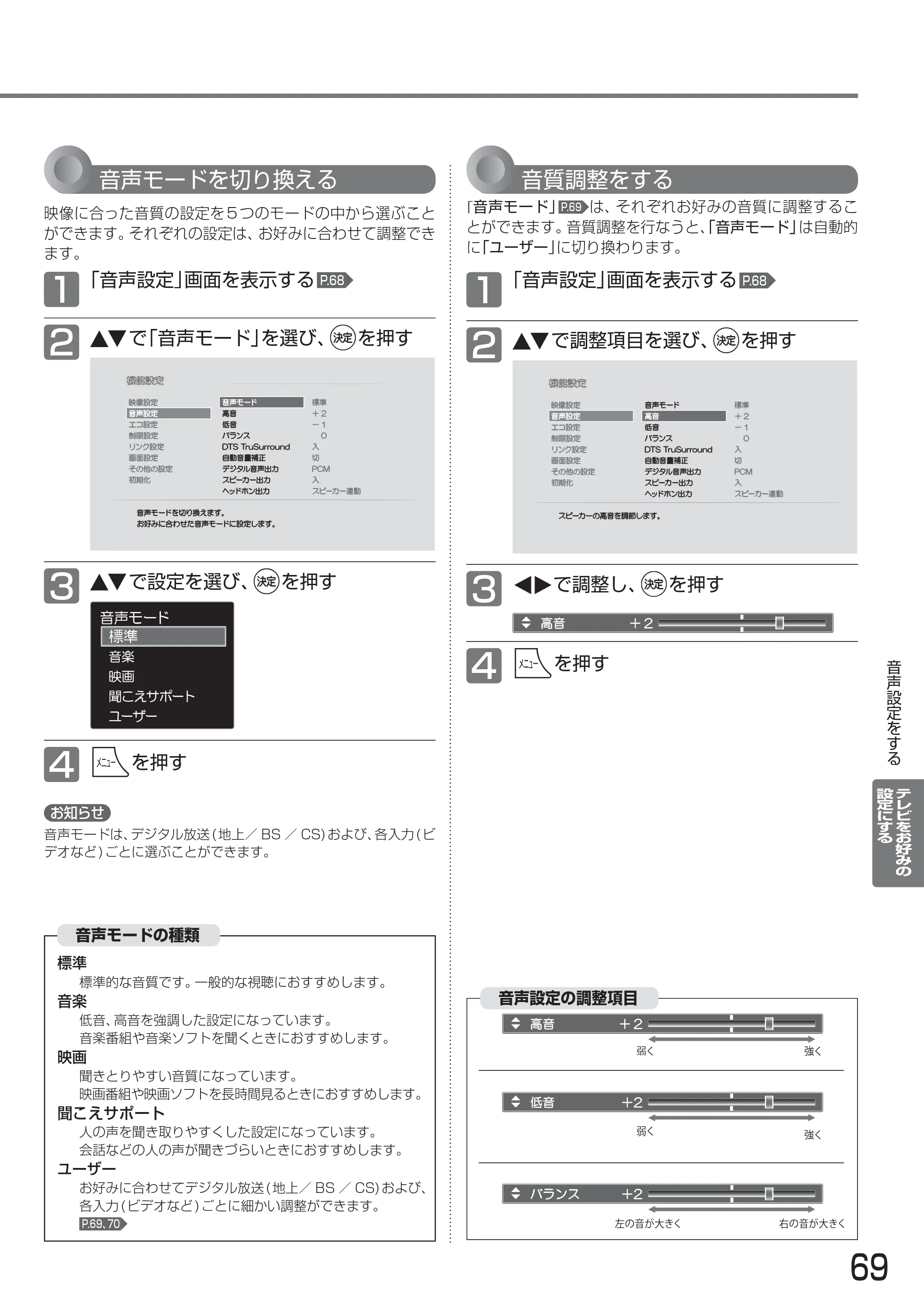 日立 L24-A3 取扱説明書 — 原本ページ — 69ページ