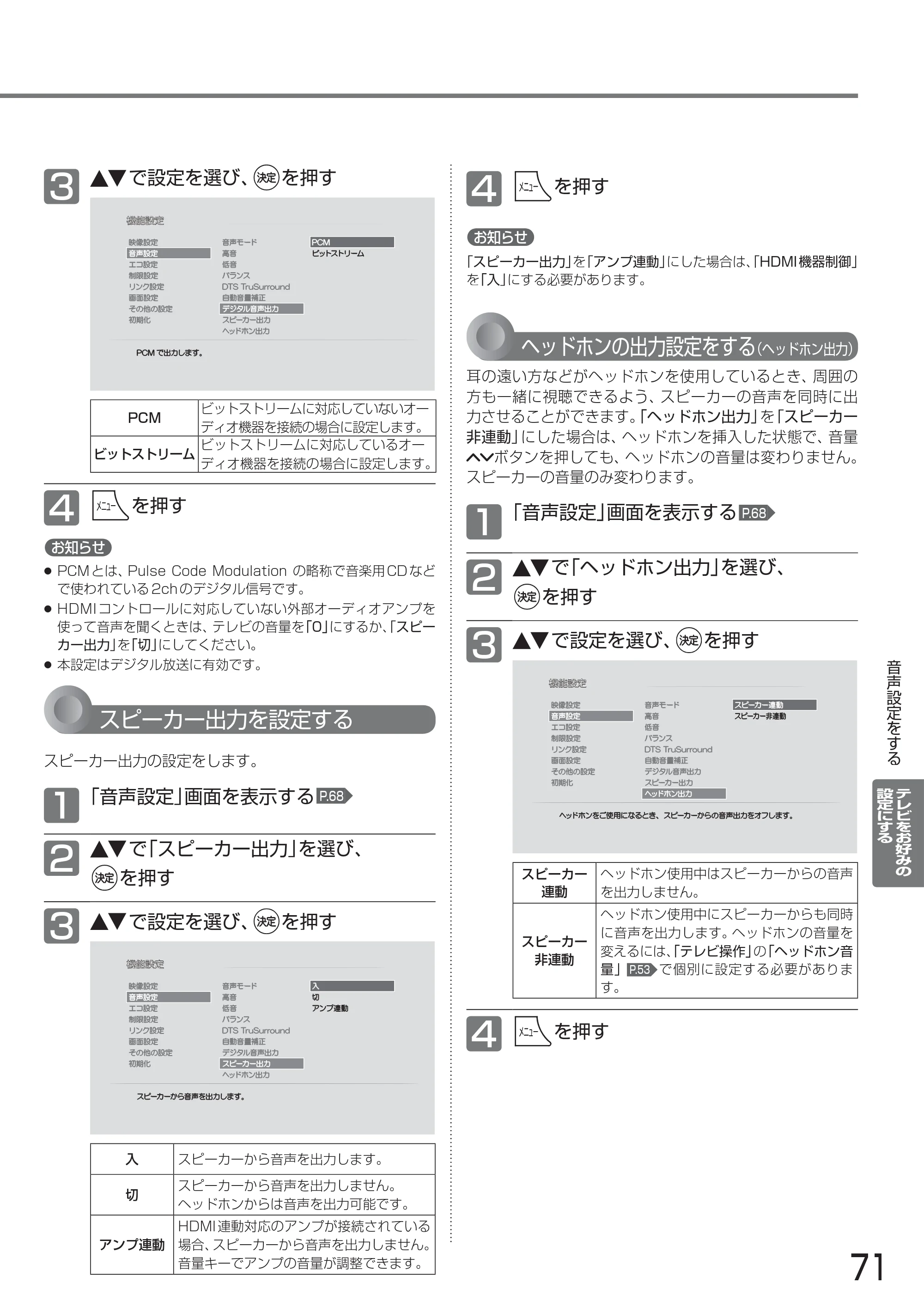 日立 L24-A3 取扱説明書 — 原本ページ — 71ページ