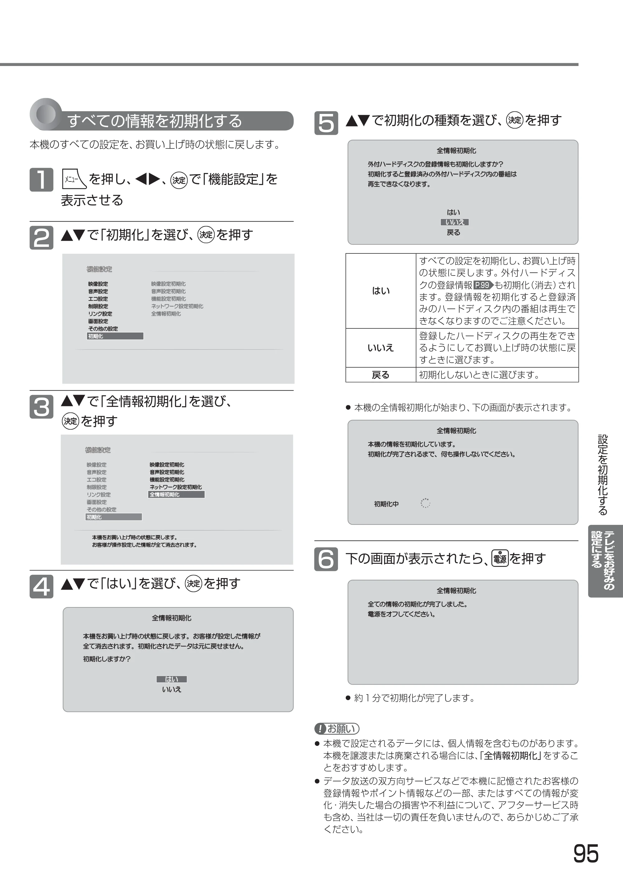 日立 L24-A3 取扱説明書 — 原本ページ — 95ページ