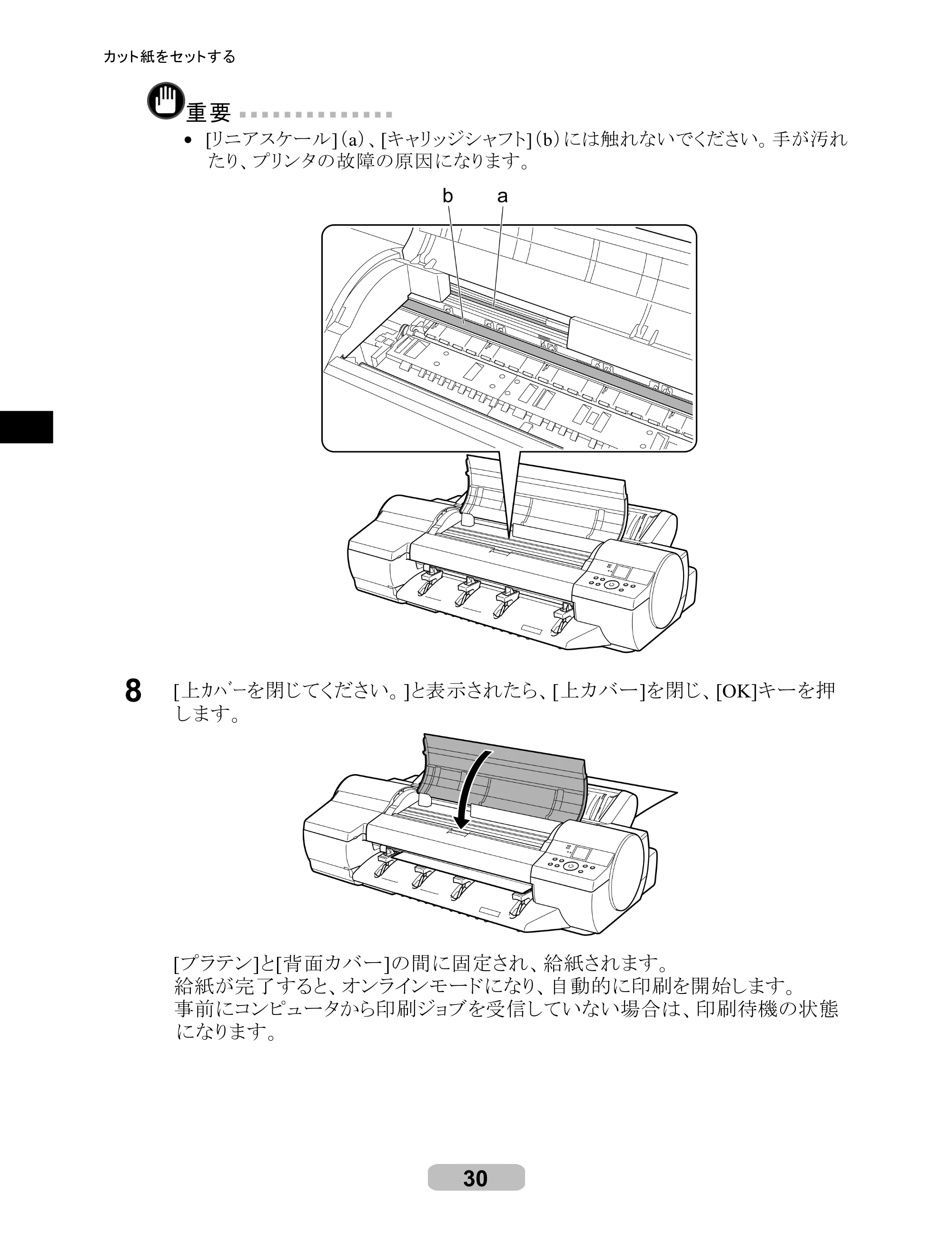 キヤノン iPF6000S/6200 リファレンスガイド （PDF形式／5.73Mバイト） — 原本ページ — 30ページ