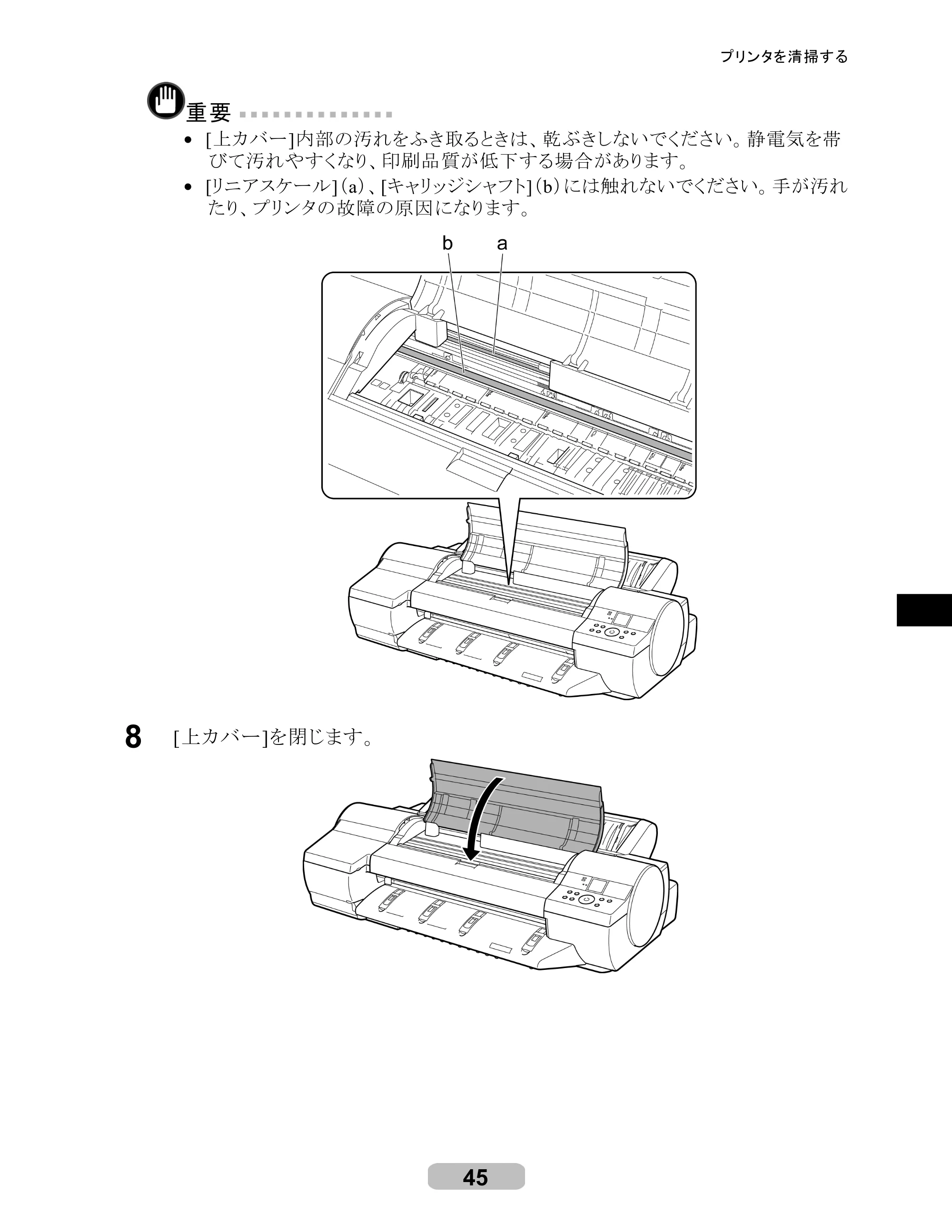 キヤノン iPF6000S/6200 リファレンスガイド （PDF形式／5.73Mバイト） — 原本ページ — 45ページ